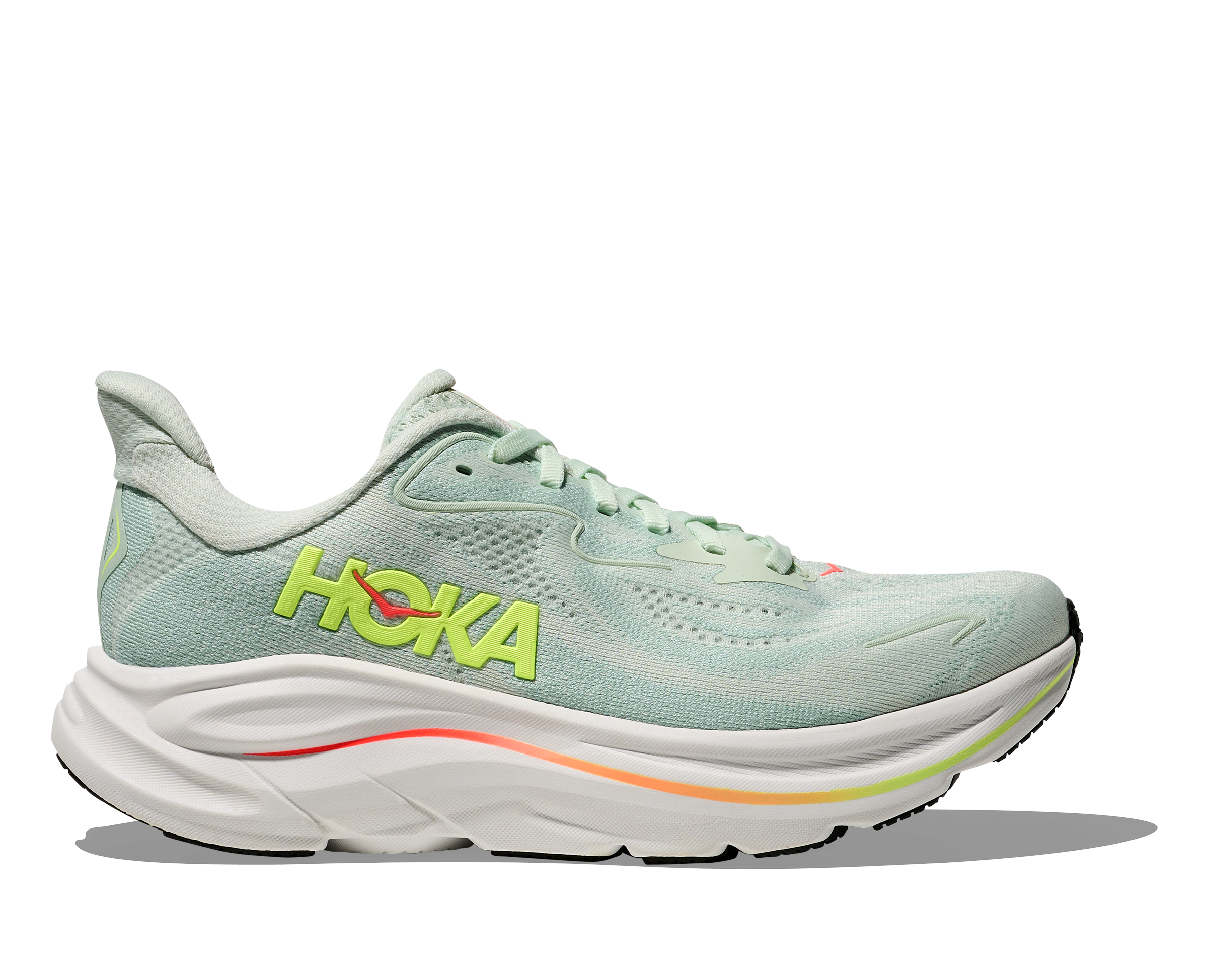 Women's Clifton 10 (SLSSN - Sea Glass/Neon Flame)