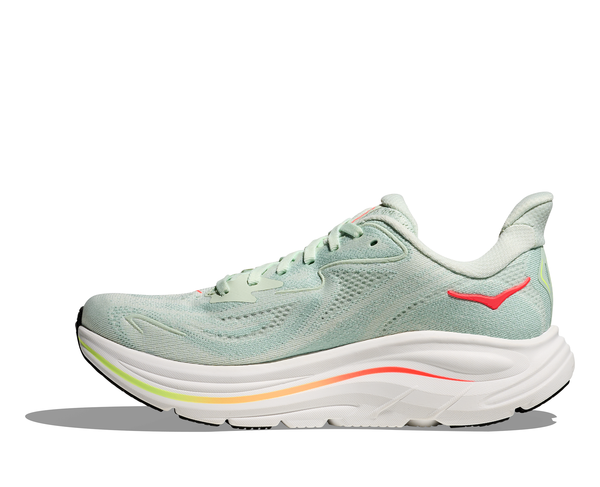 Women's Clifton 10 (SLSSN - Sea Glass/Neon Flame)