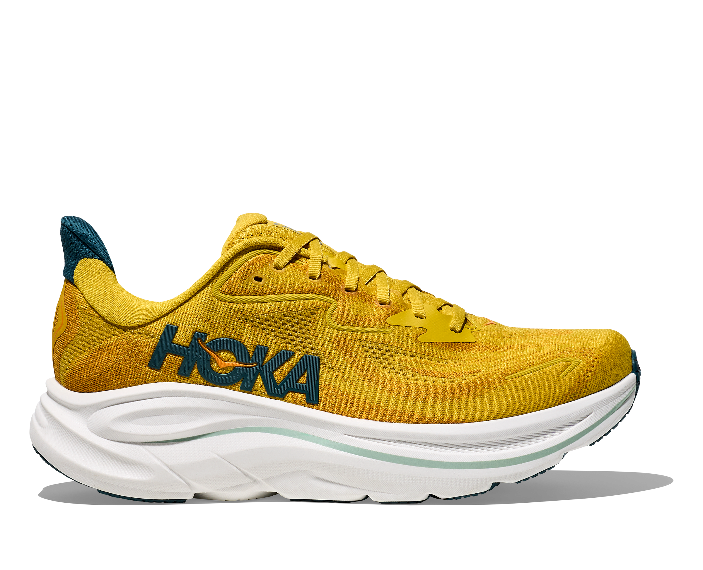 Men's Clifton 10 (YDT - Yellow Gold/Tidal Wave)