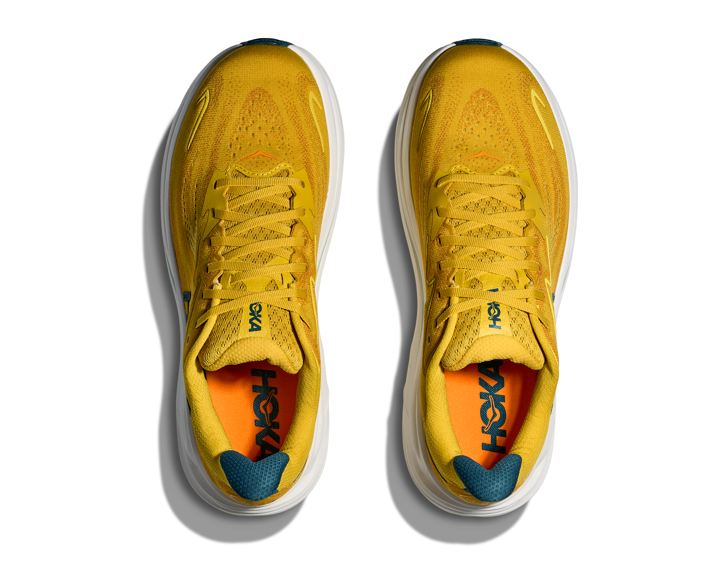 Men's Clifton 10 (YDT - Yellow Gold/Tidal Wave)