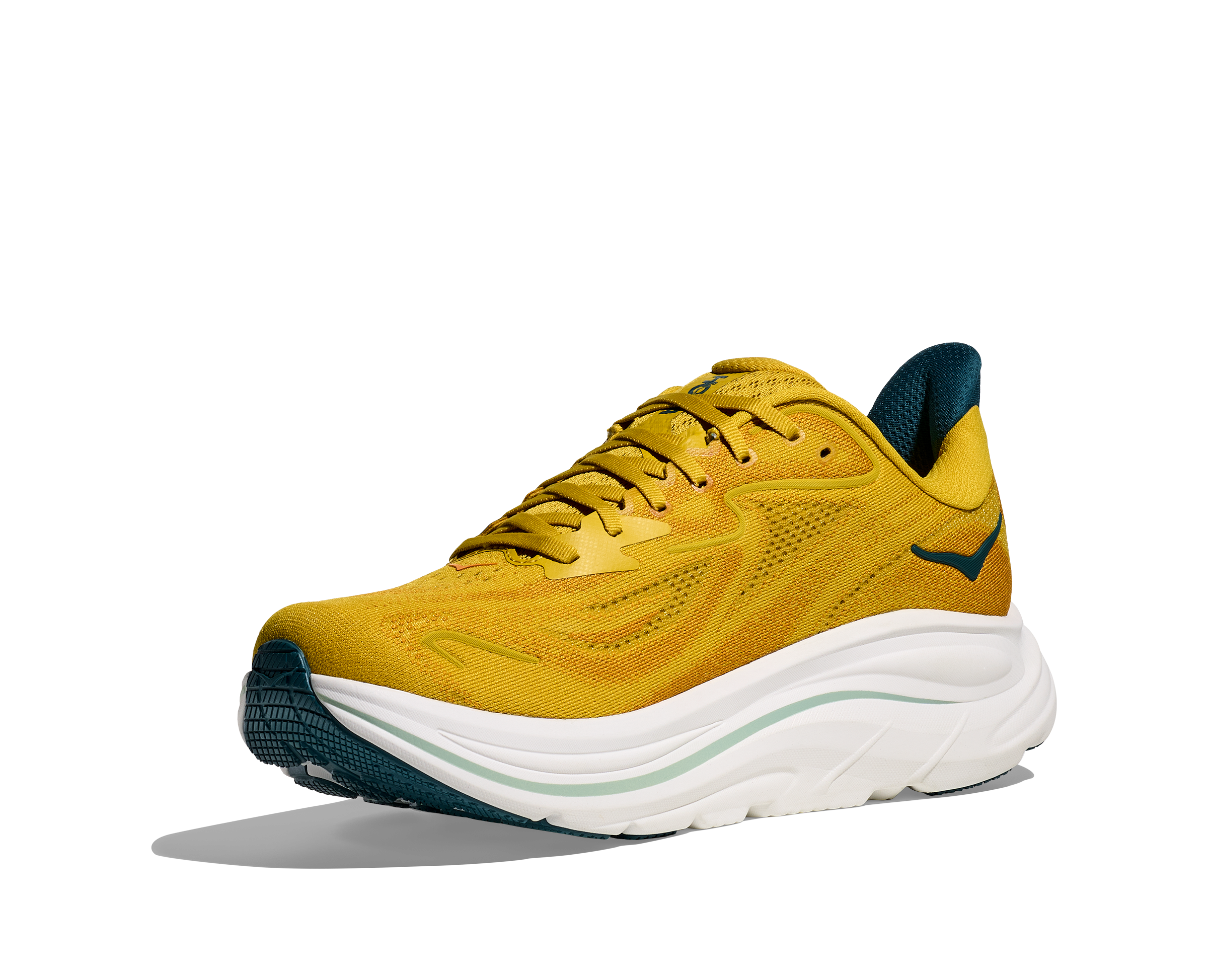 Men's Clifton 10 (YDT - Yellow Gold/Tidal Wave)