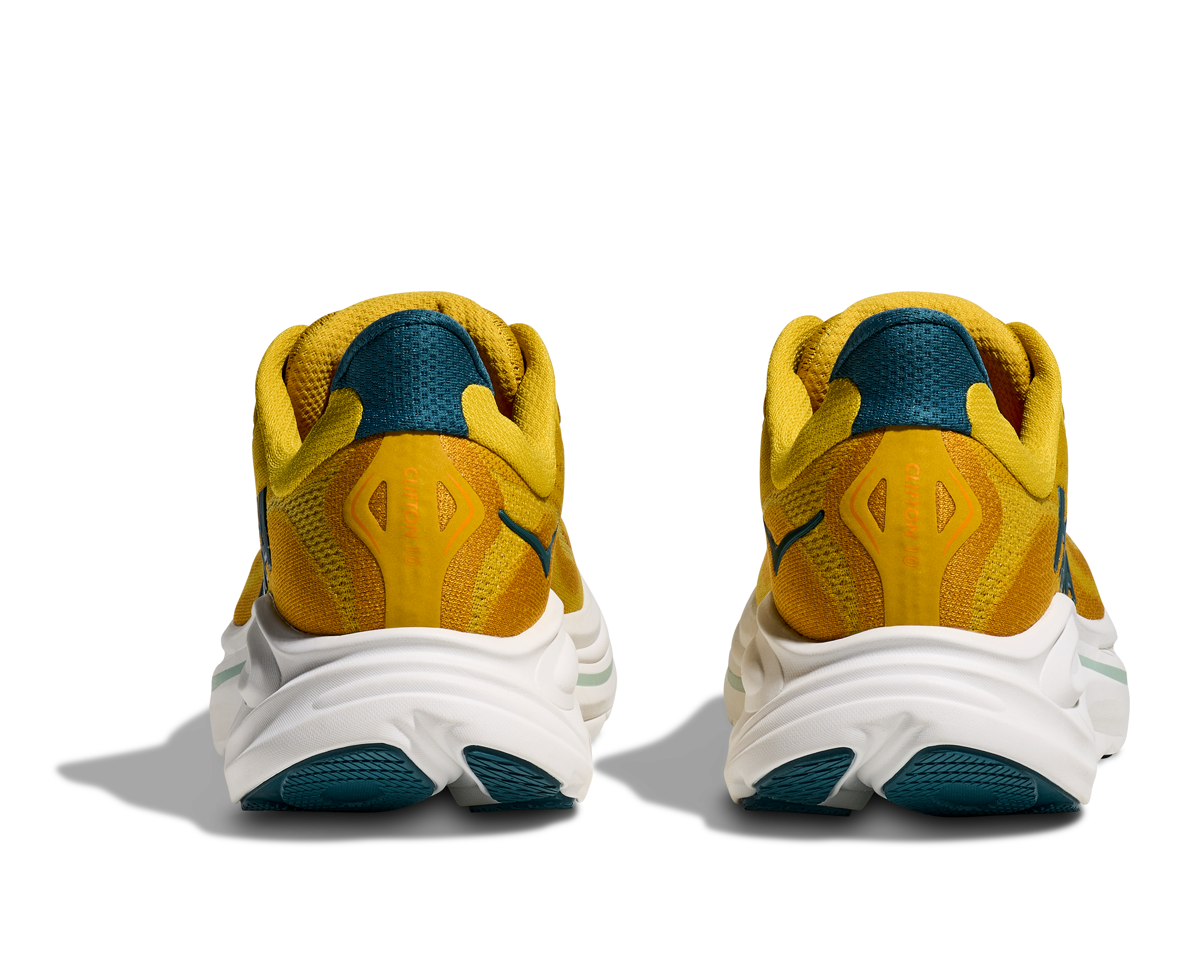 Men's Clifton 10 (YDT - Yellow Gold/Tidal Wave)