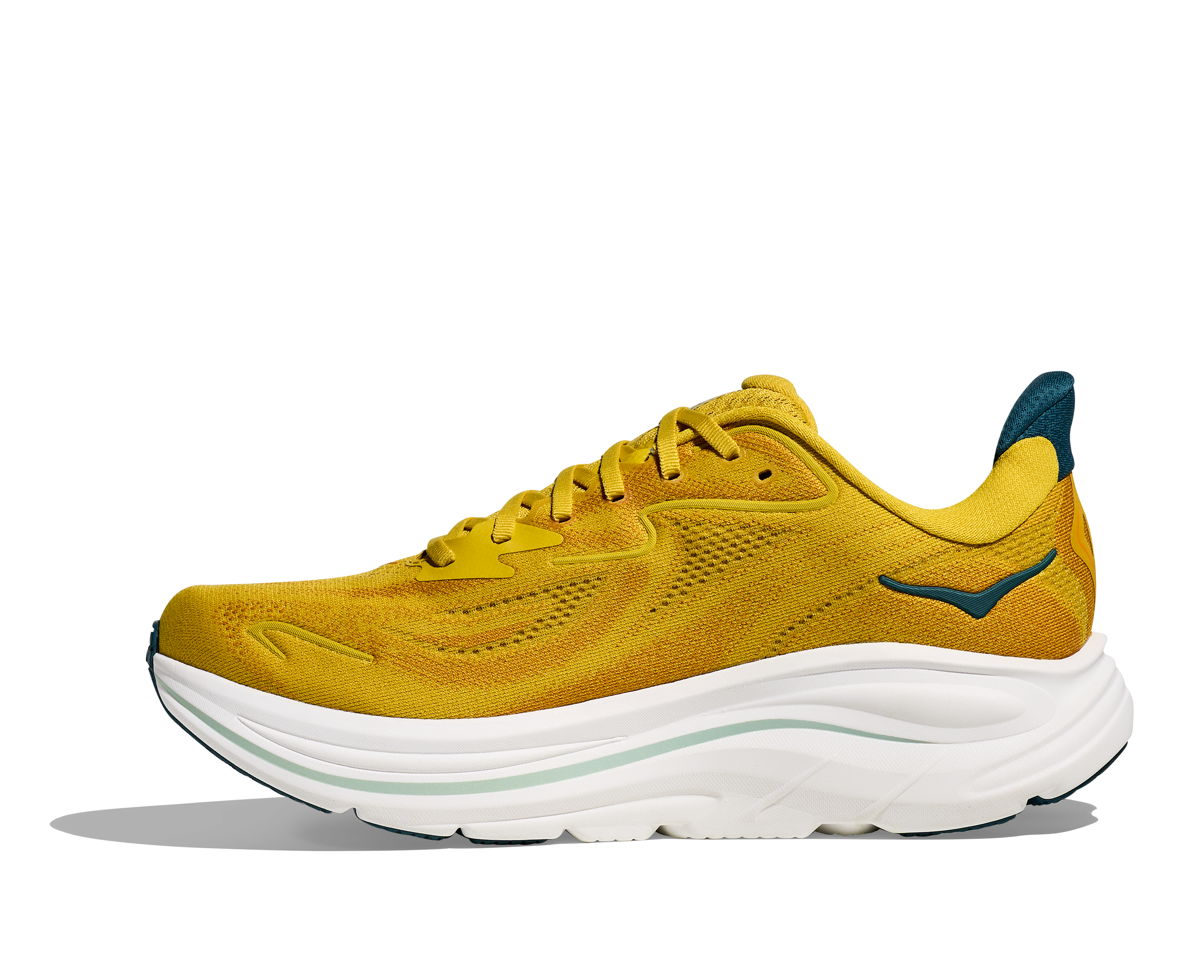 Men's Clifton 10 (YDT - Yellow Gold/Tidal Wave)