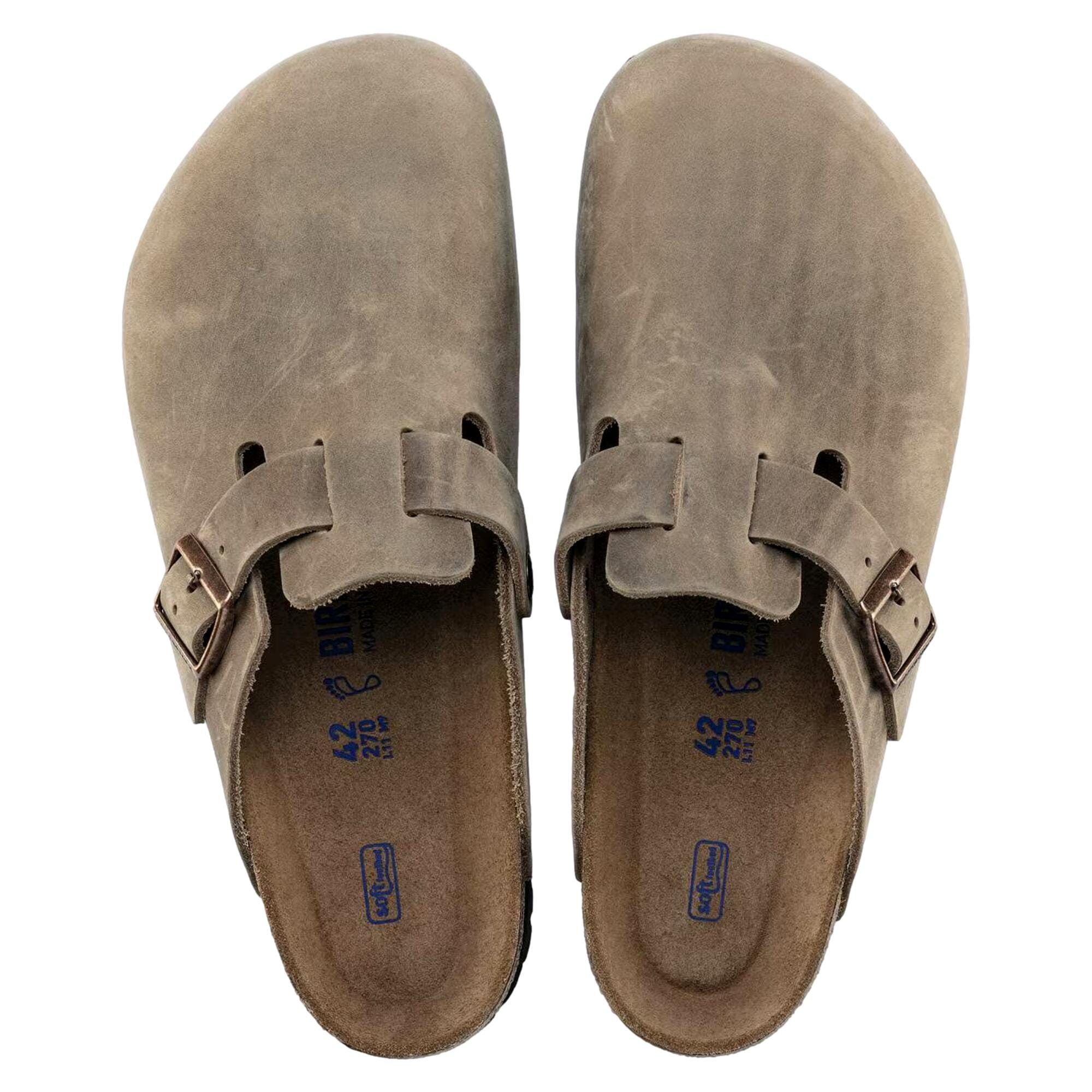 Birkenstock Boston BS Tobacco Brown  1019484 Women's