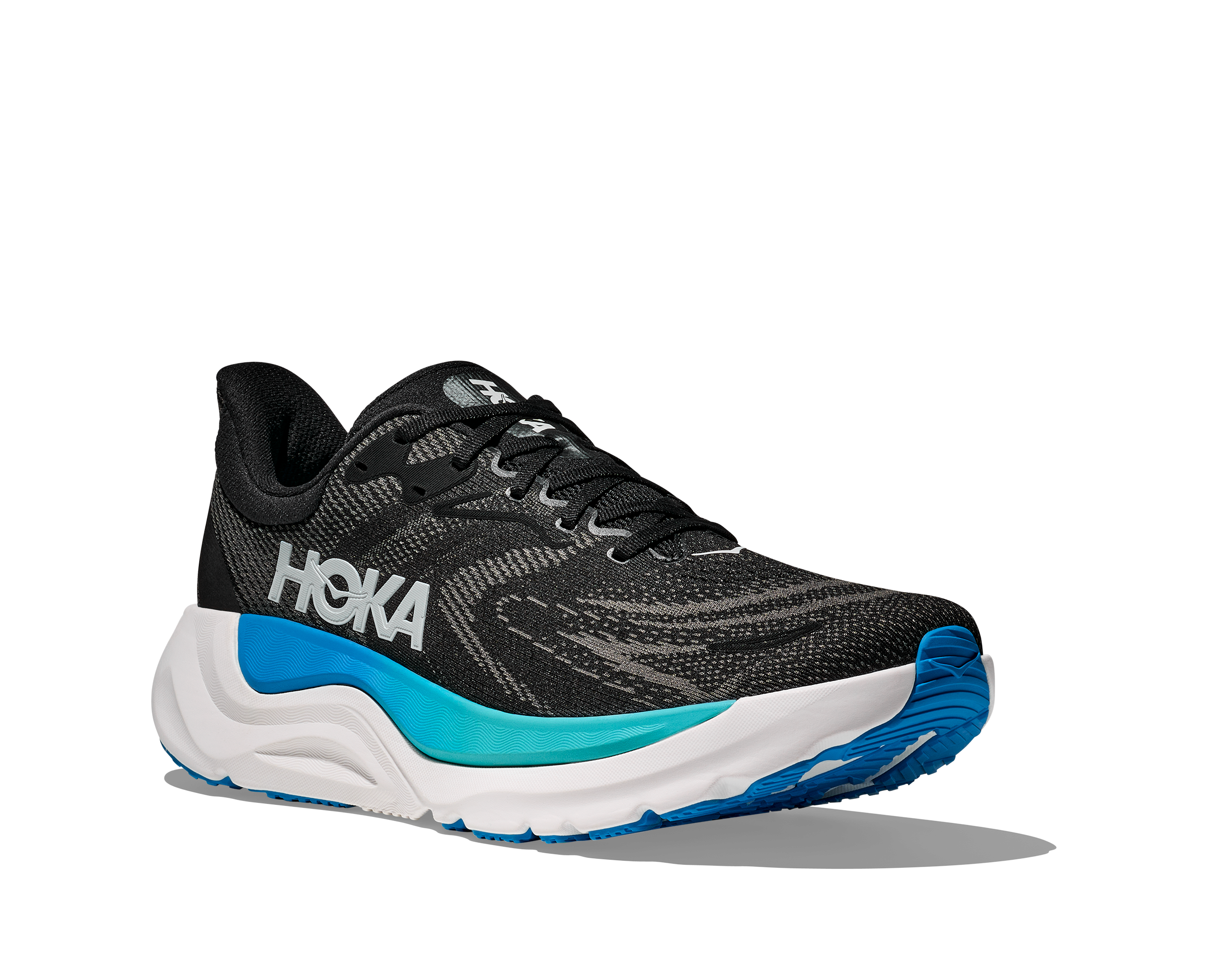 Men's Arahi 8 WIDE (BKSK - Black/Skyward Blue)