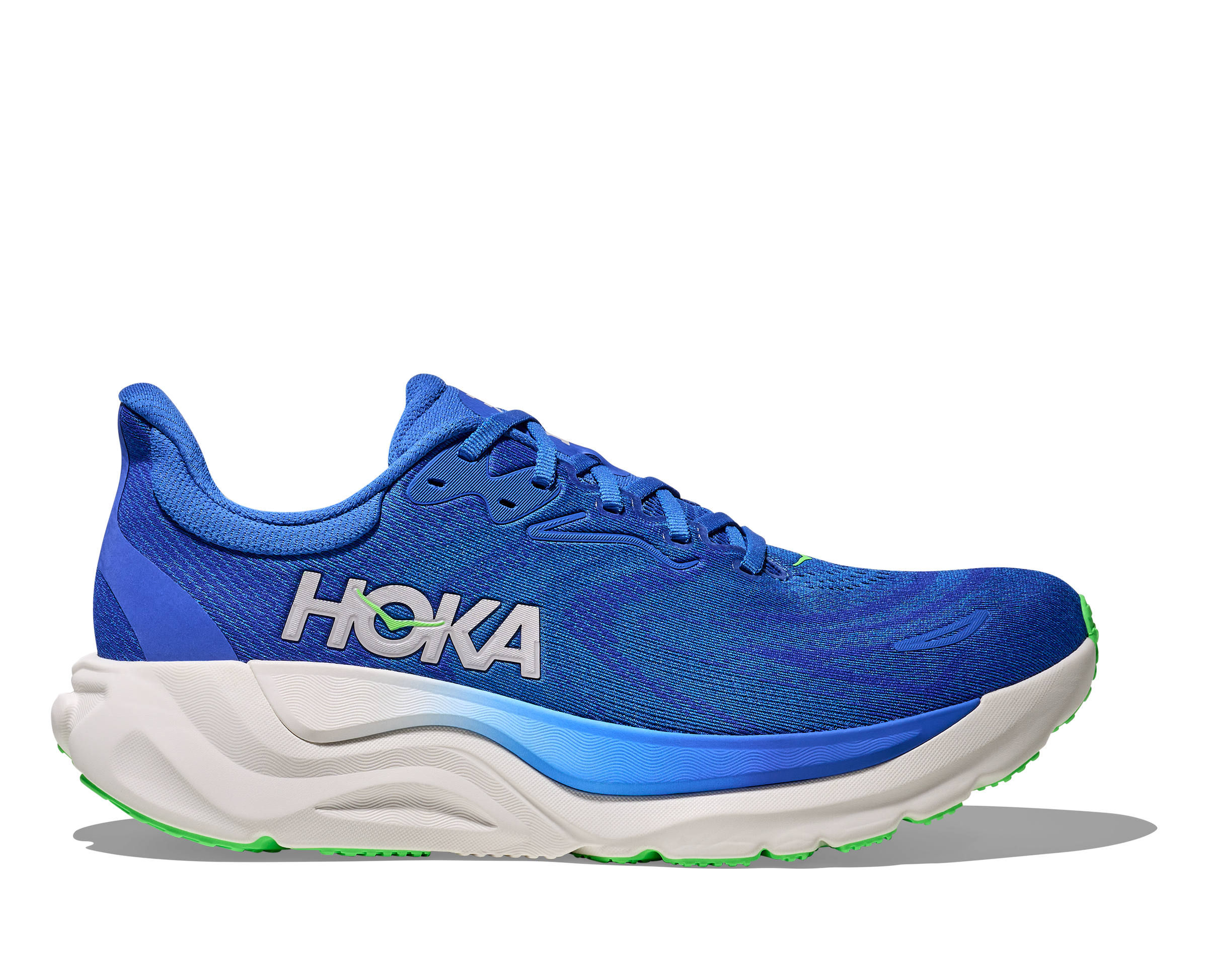 Men's Arahi 8 WIDE (CBLTB - Cobalt Blue/Neon Green)