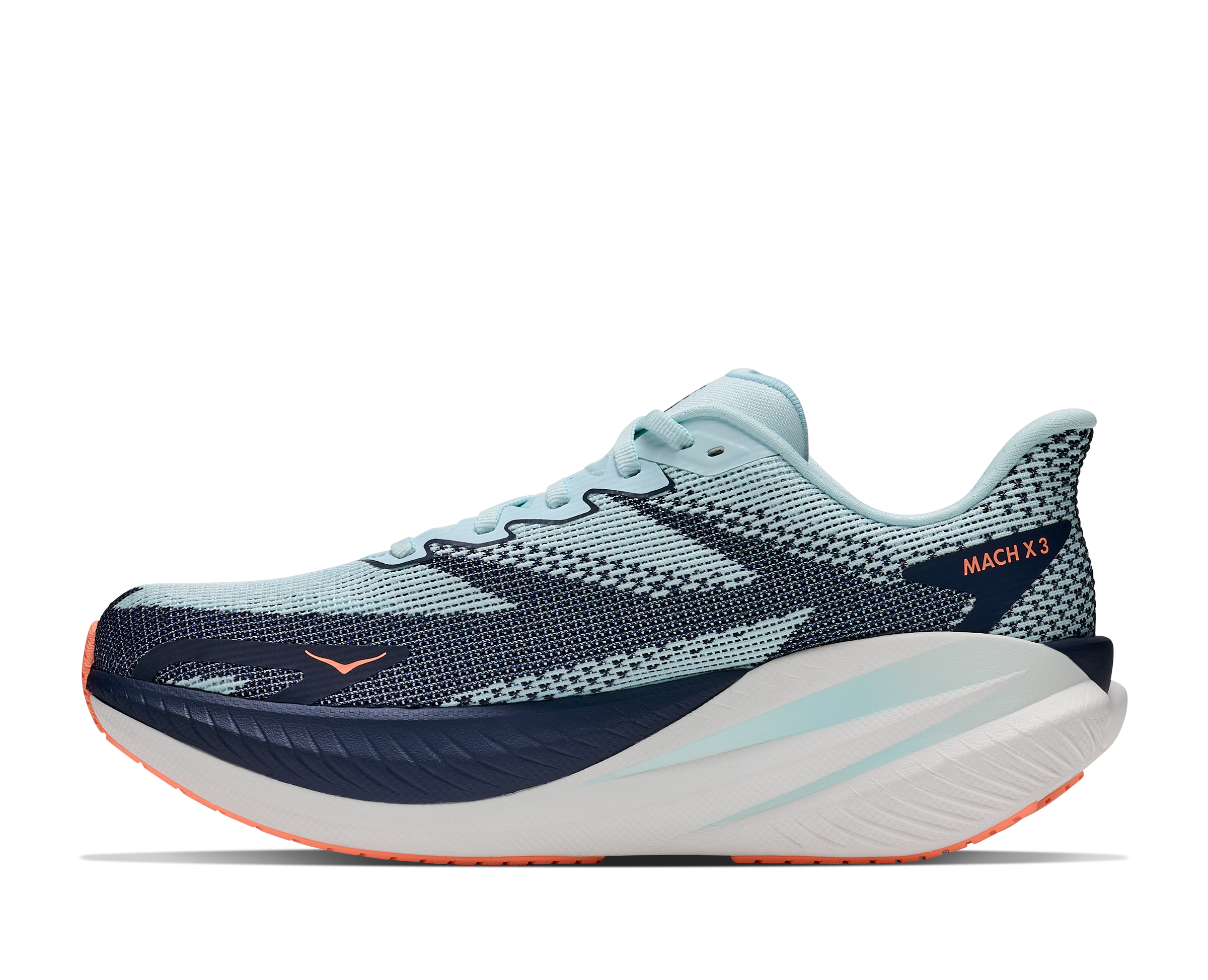 Women's Mach X 3 (GBLV - Glimmering Blue/Varsity Navy)