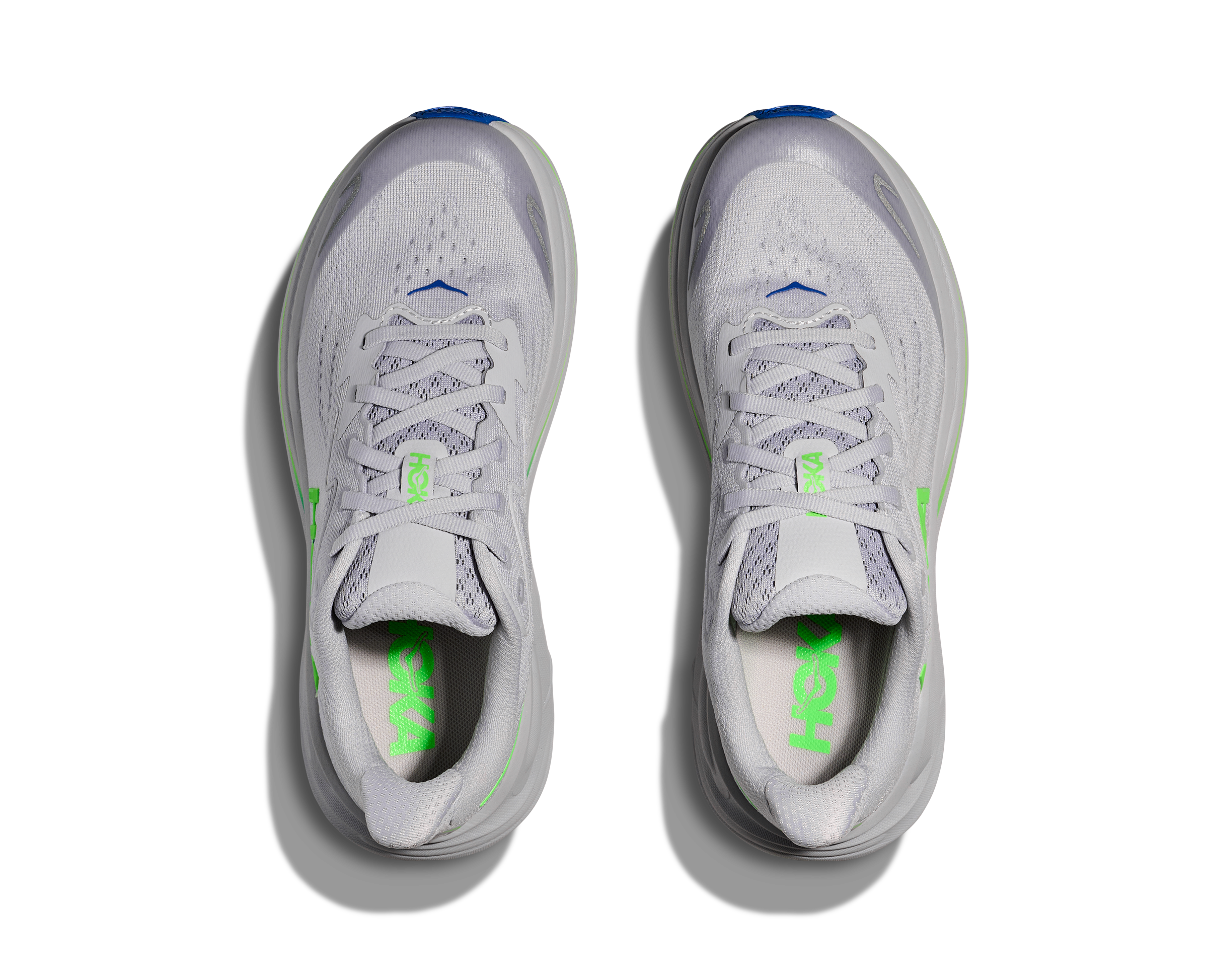 Big Kids Clifton 10 (AYNN - Ash Grey/Neon Green)