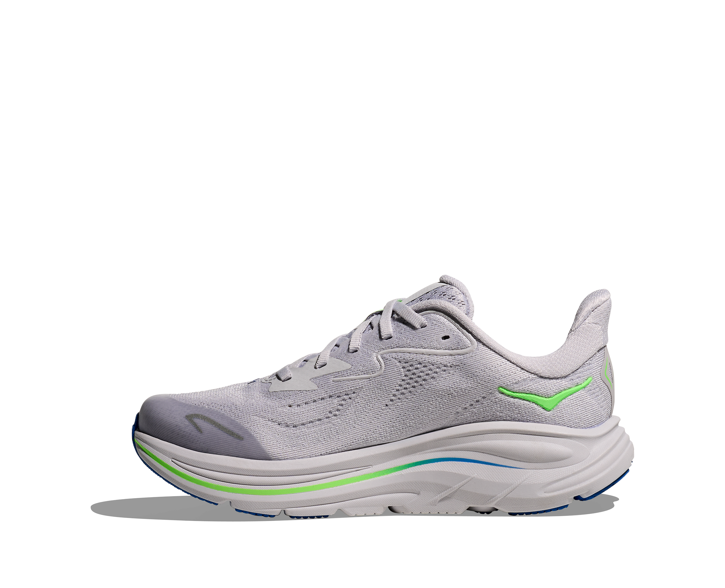 Big Kids Clifton 10 (AYNN - Ash Grey/Neon Green)