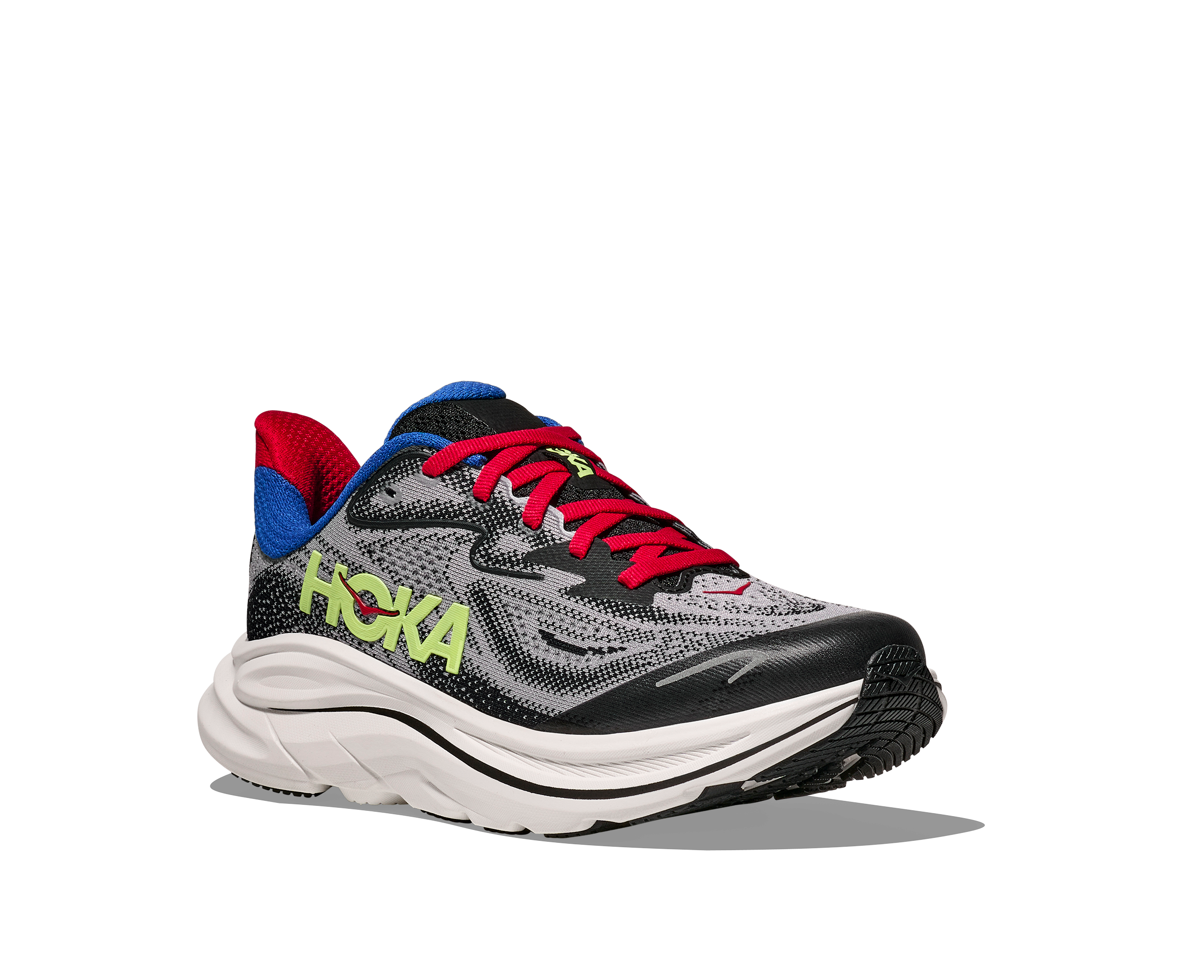 Big Kids Clifton 10 (FRYB - Foggy Grey/Black)
