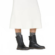 Women's Uppsala Shearling Boots In Black