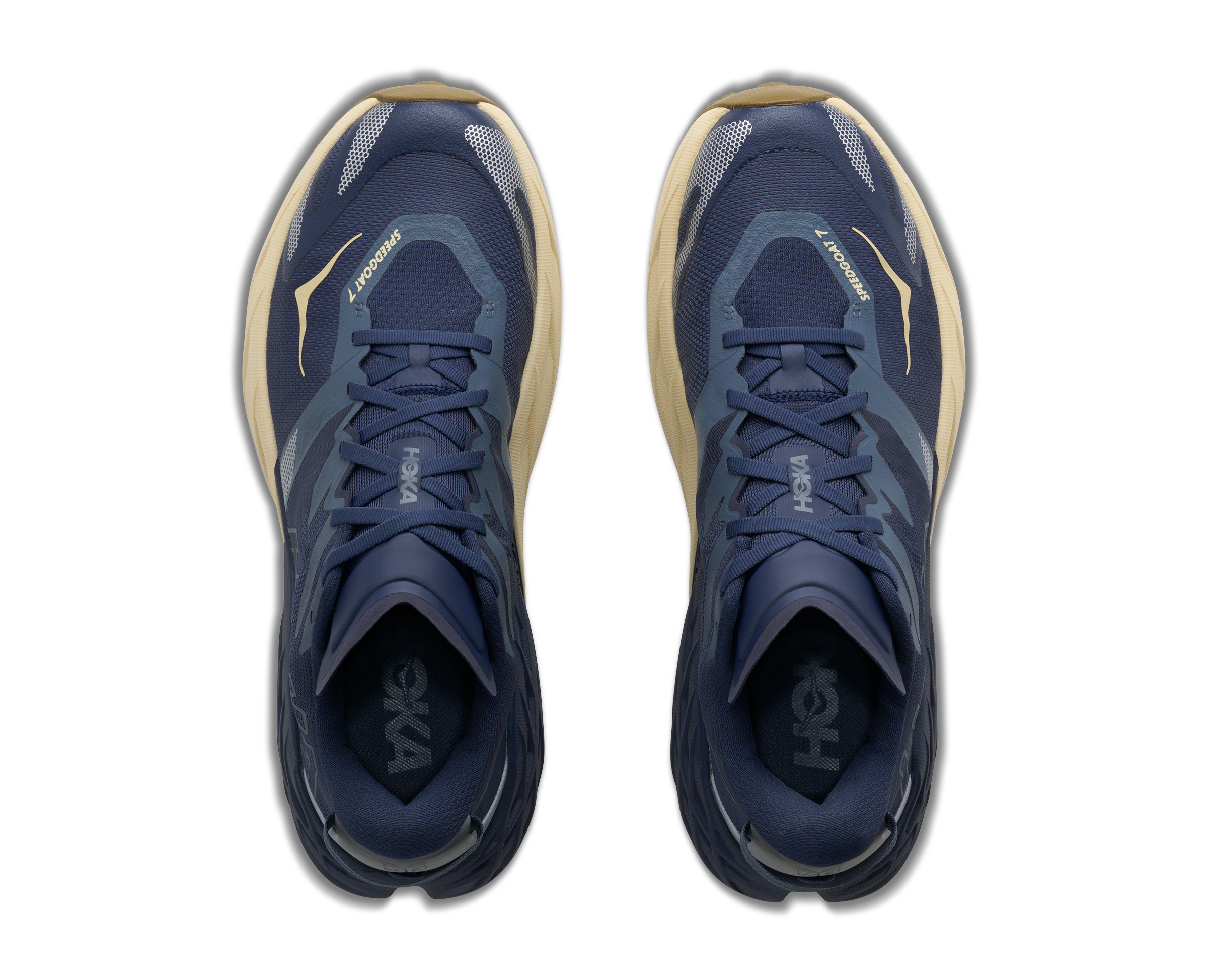 Men's Speedgoat 7 (VRL - Varsity Navy/Barley Flour)
