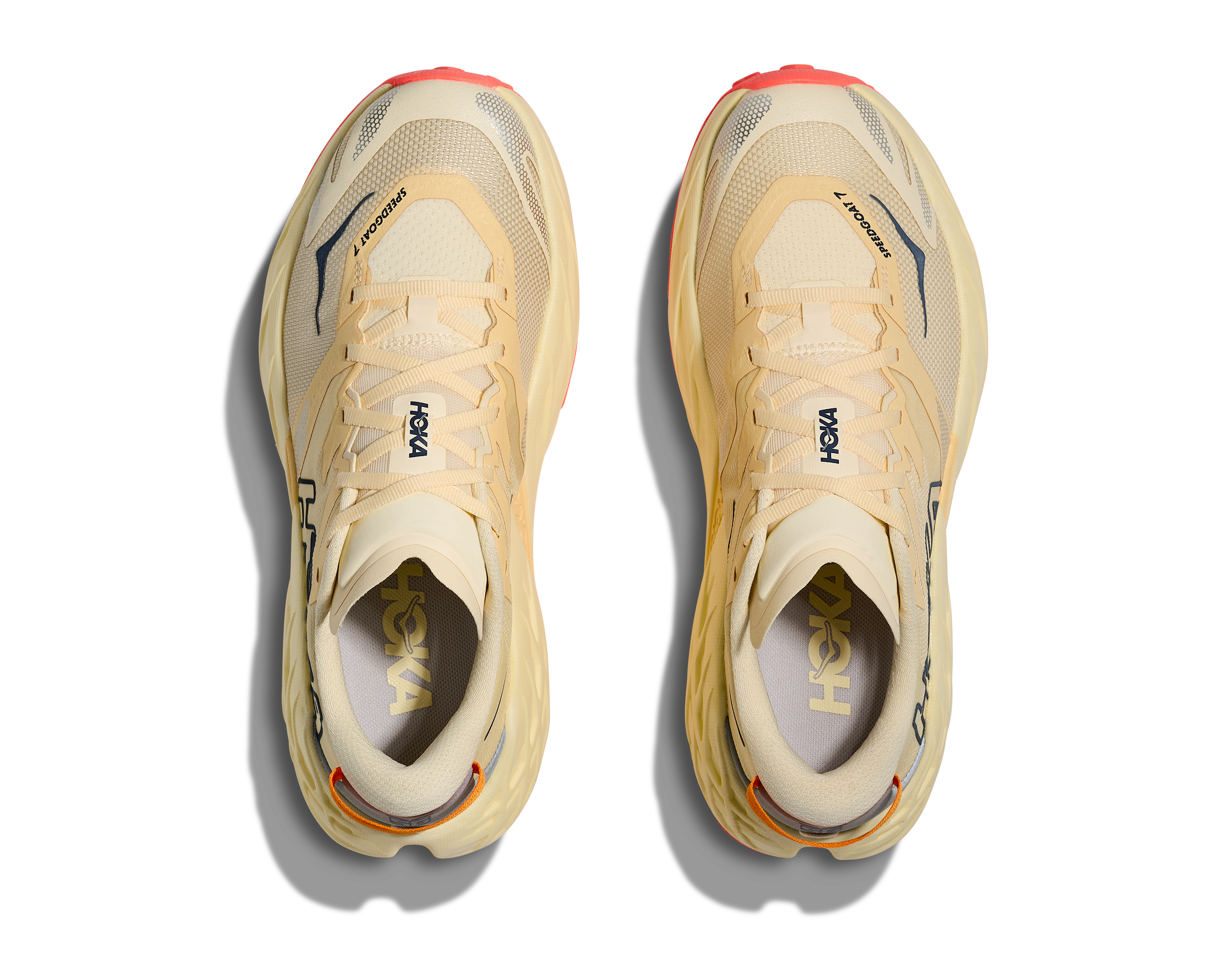 Women's Speedgoat 7 (VWN - Vintage Yellow/Neon Flame)