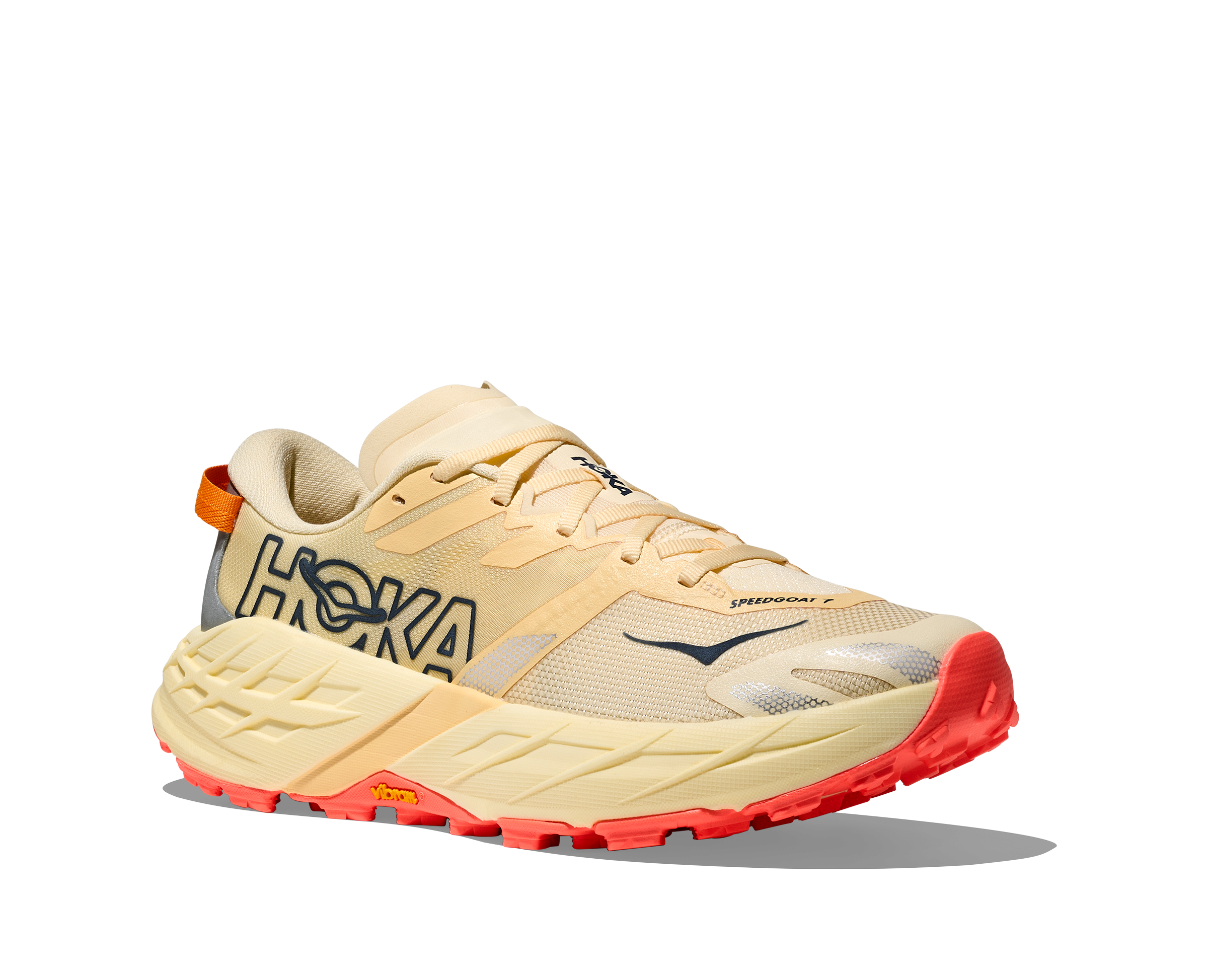 Women's Speedgoat 7 (VWN - Vintage Yellow/Neon Flame)