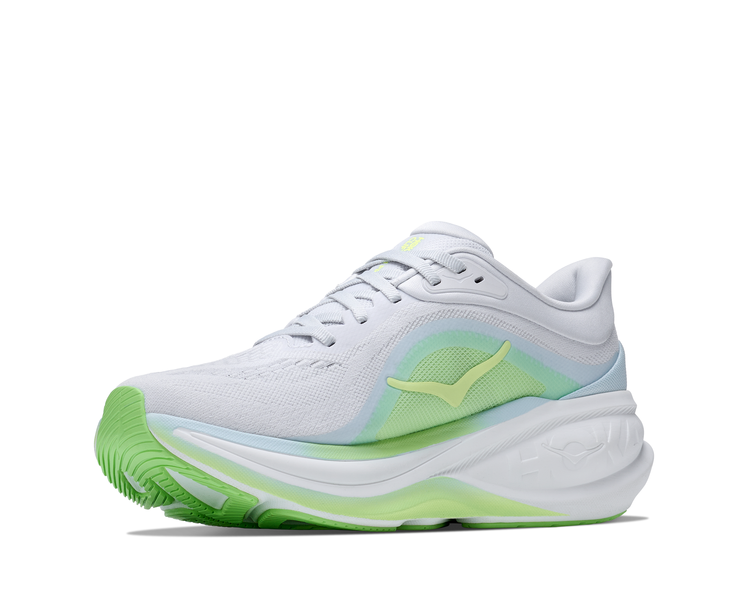Women's Clifton Pro WIDE (CNNY - Cosmic Grey/Neon Yuzu)