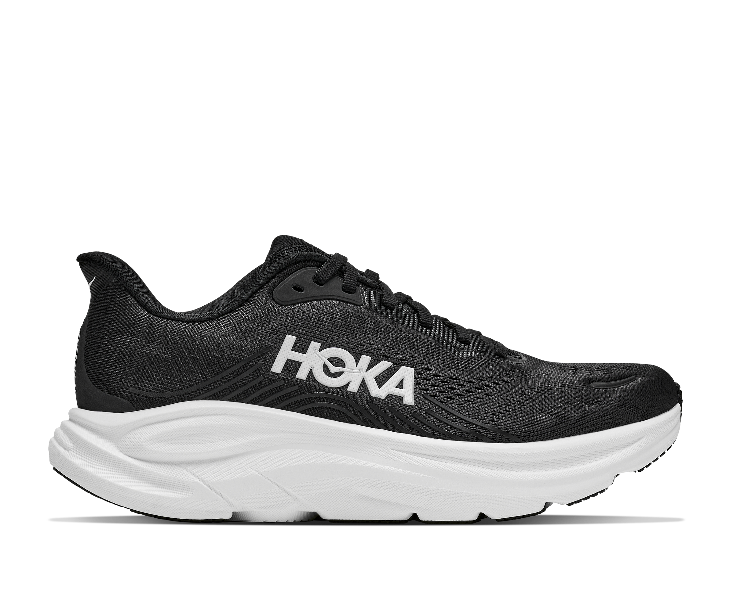 Men's Clifton 11 EXTRA WIDE (BWHT - Black/White)