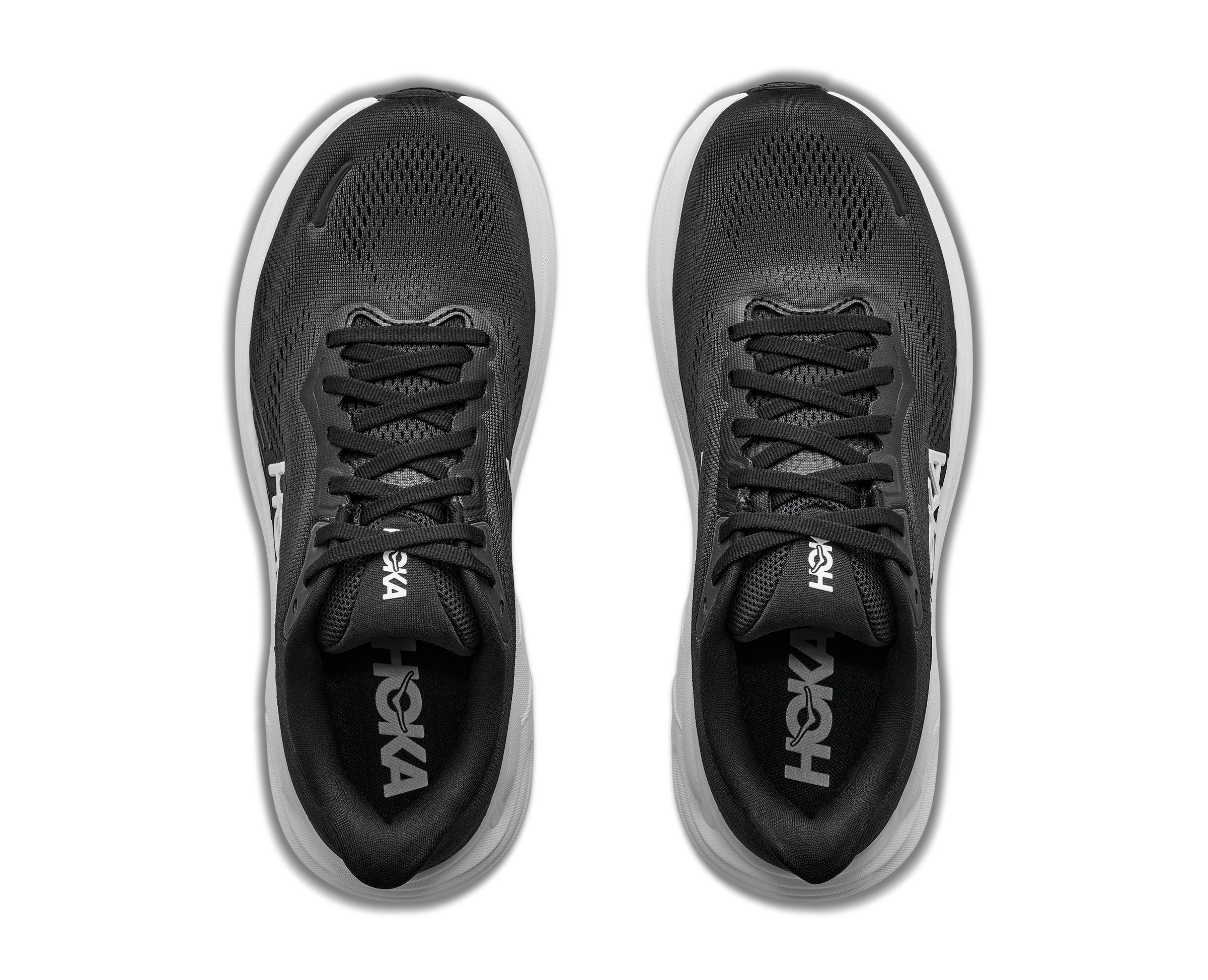 Men's Clifton 11 WIDE (BWHT - Black/White)