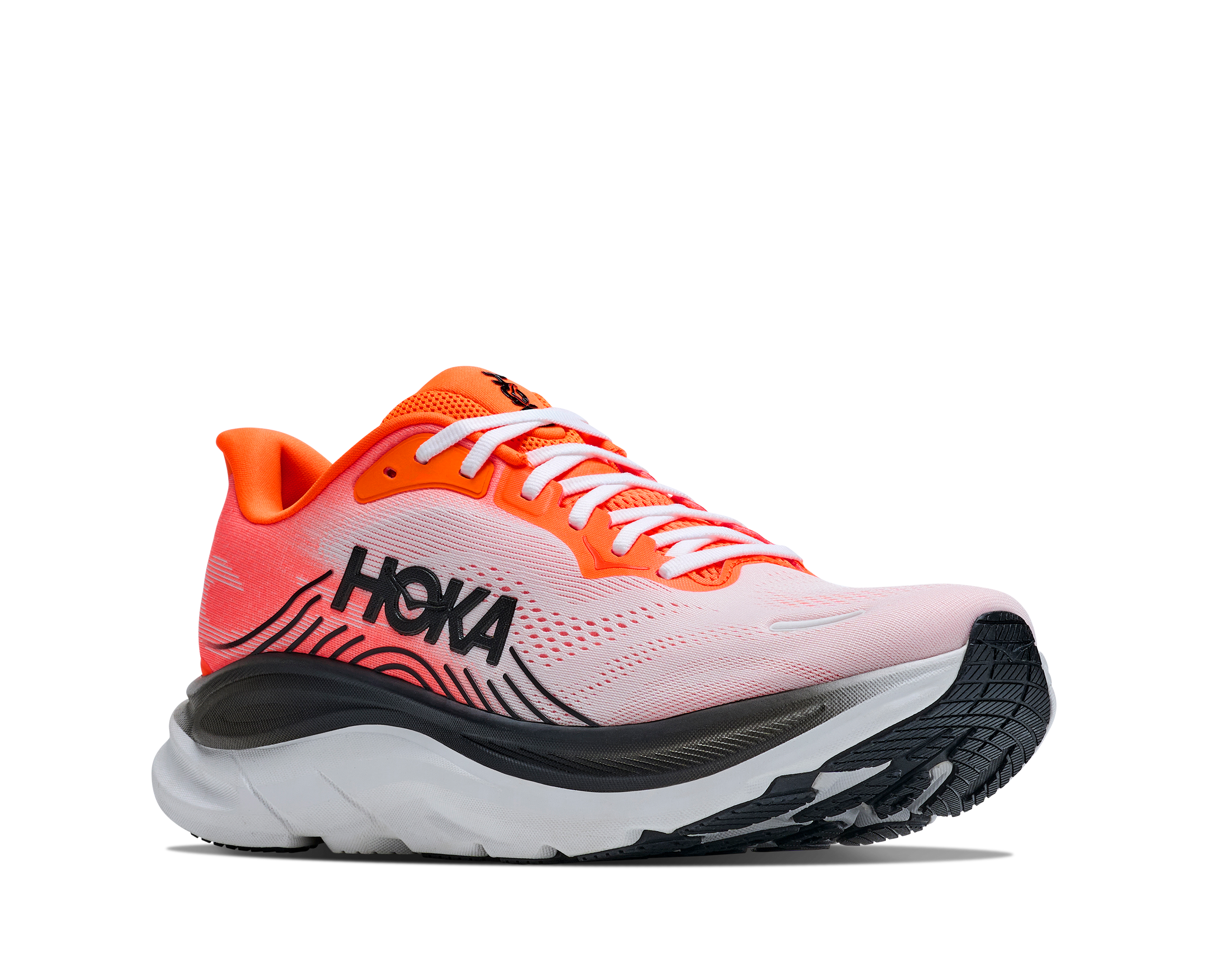 Men's Clifton 11 (NNTN - Neon Tangerine/Frost)