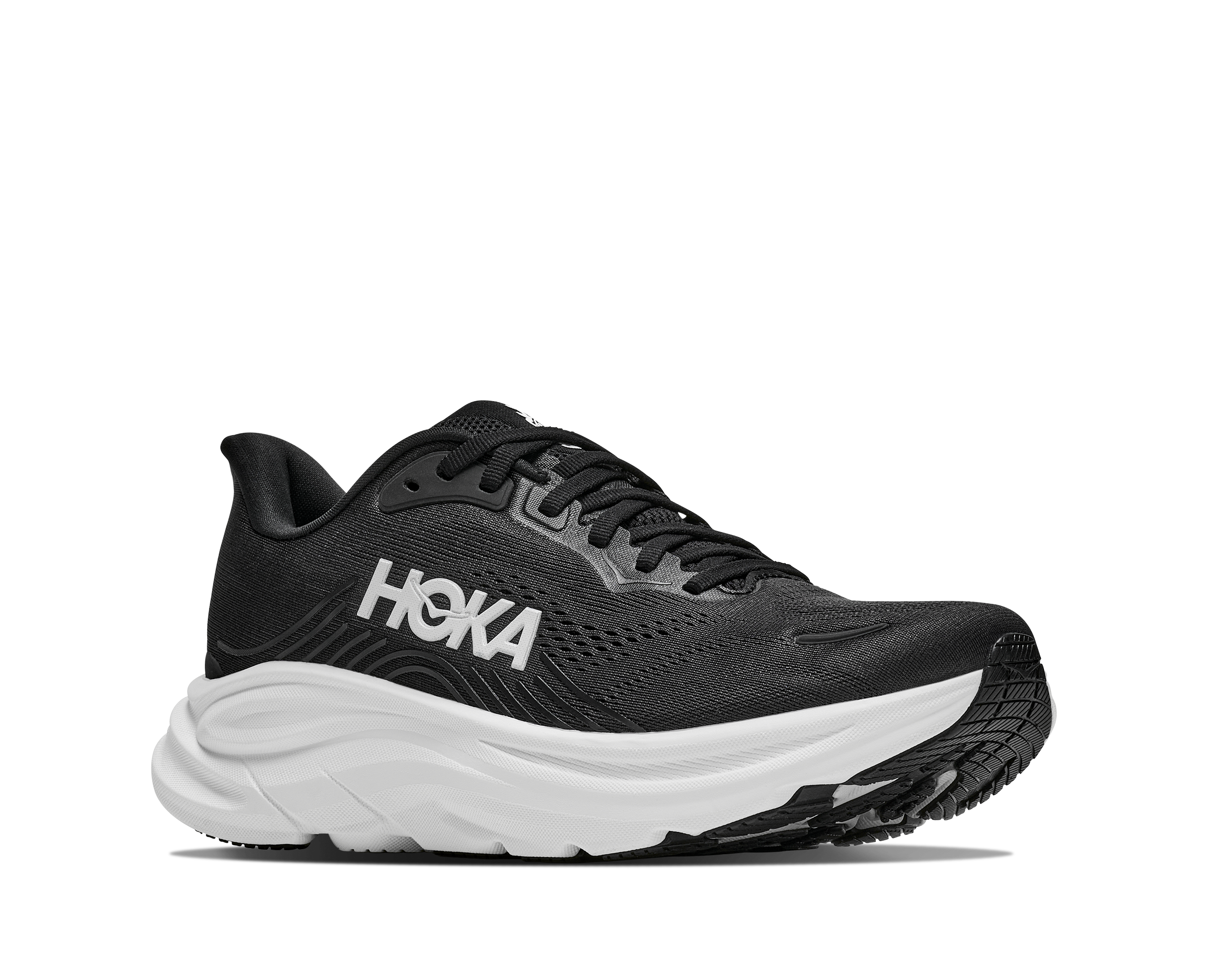 Women's Clifton 11 WIDE (BWHT - Black/White)