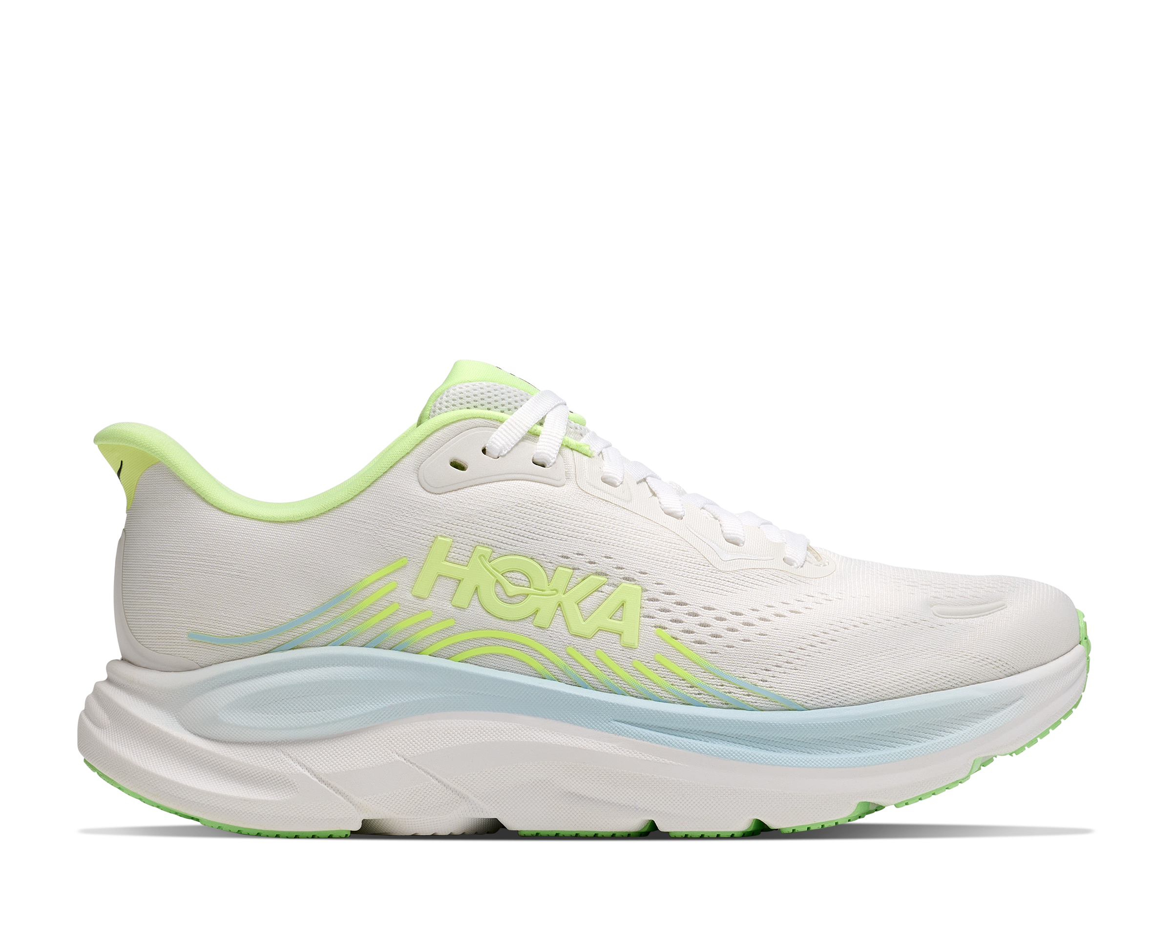 Women's Clifton 11 WIDE (FYZ - Frost/Neon Yuzu)