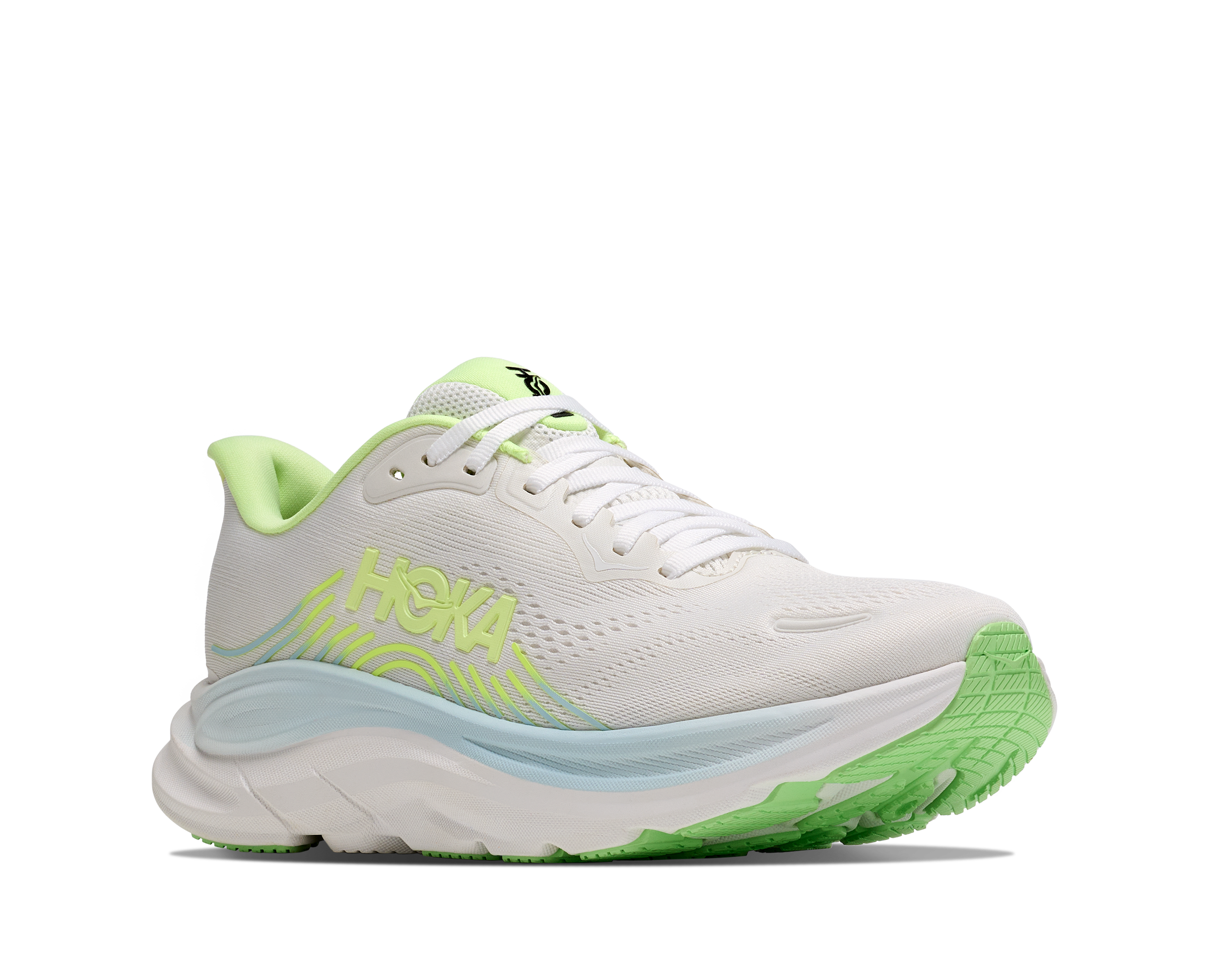 Women's Clifton 11 WIDE (FYZ - Frost/Neon Yuzu)
