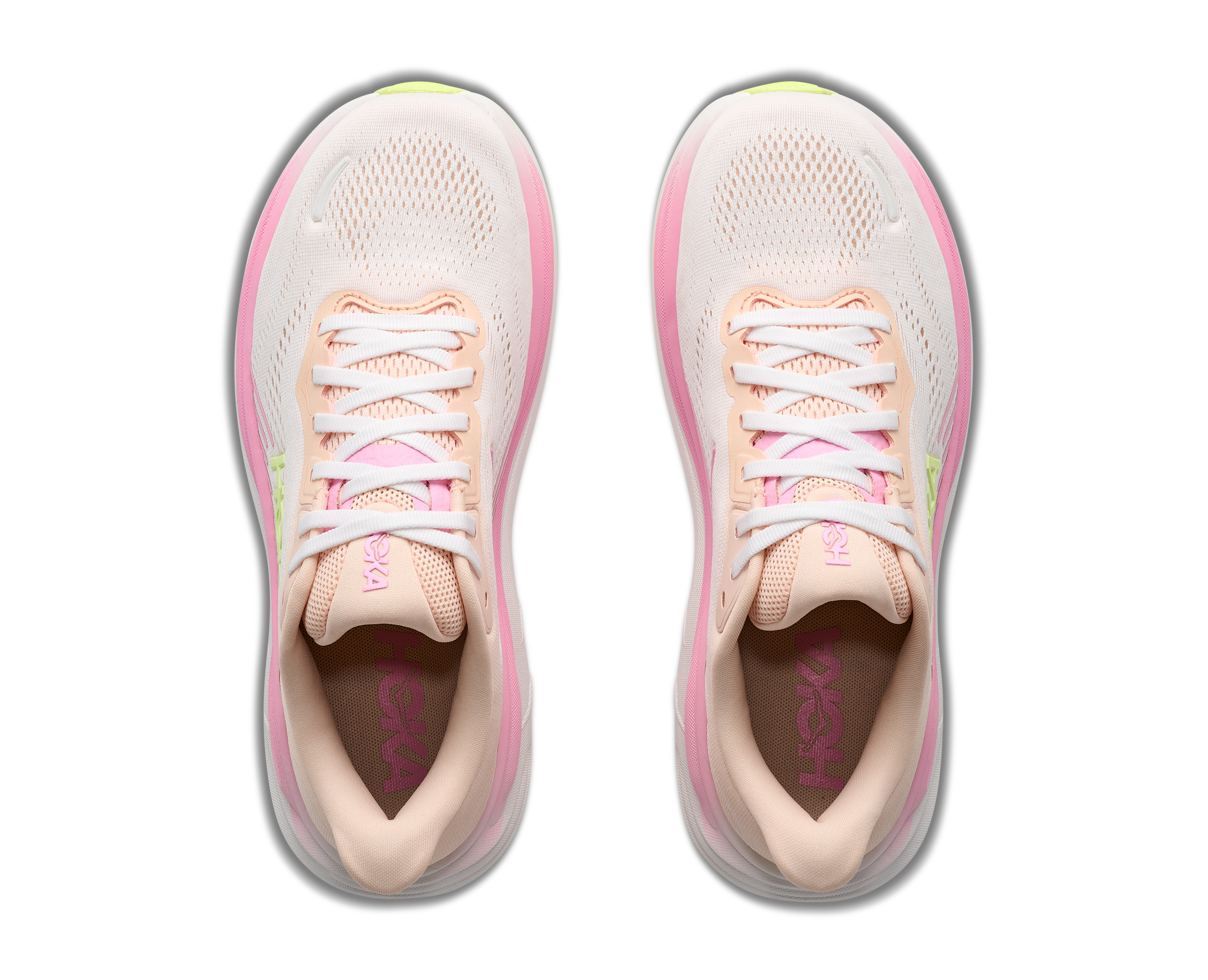 Women's Clifton 11 WIDE (TWW - Tangerine Glow/White)