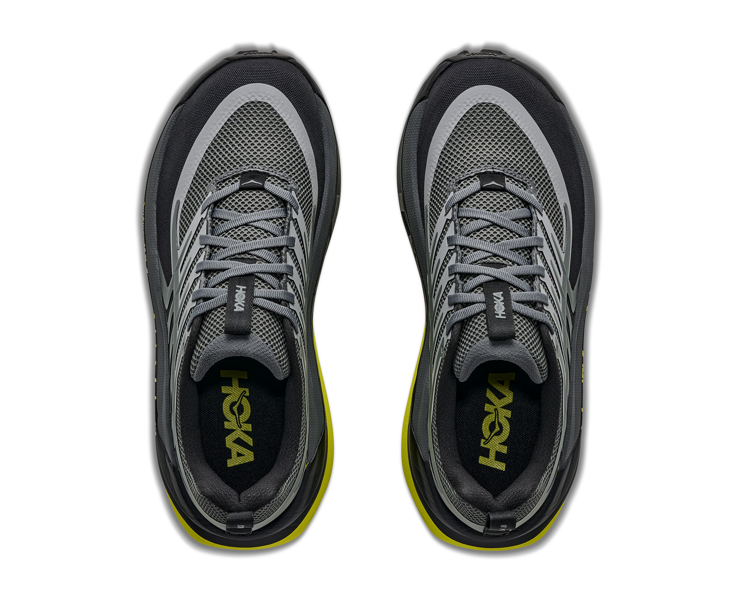 Men's Stinson 8 (BHK - Black/Hoka Citrus)