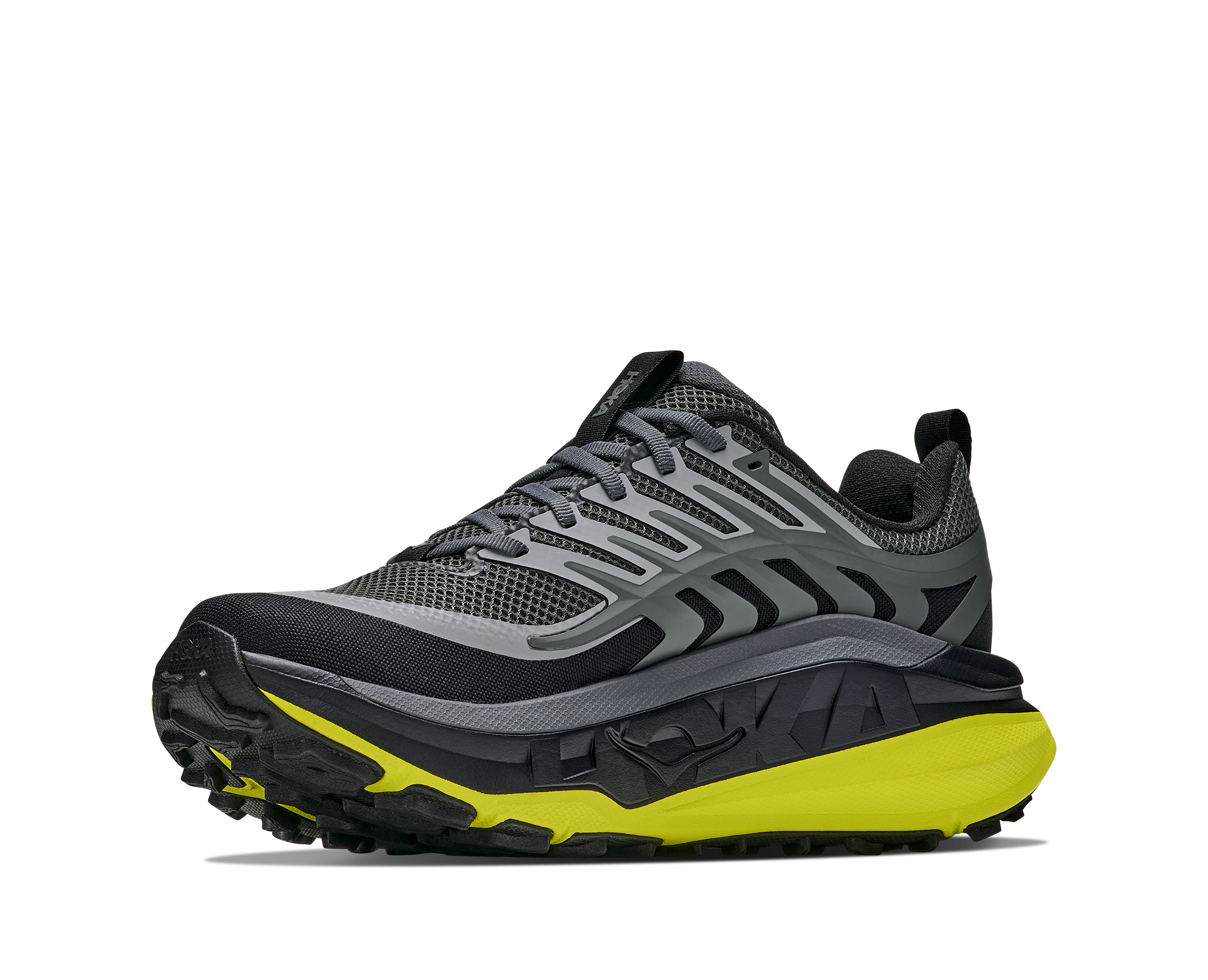 Men's Stinson 8 (BHK - Black/Hoka Citrus)