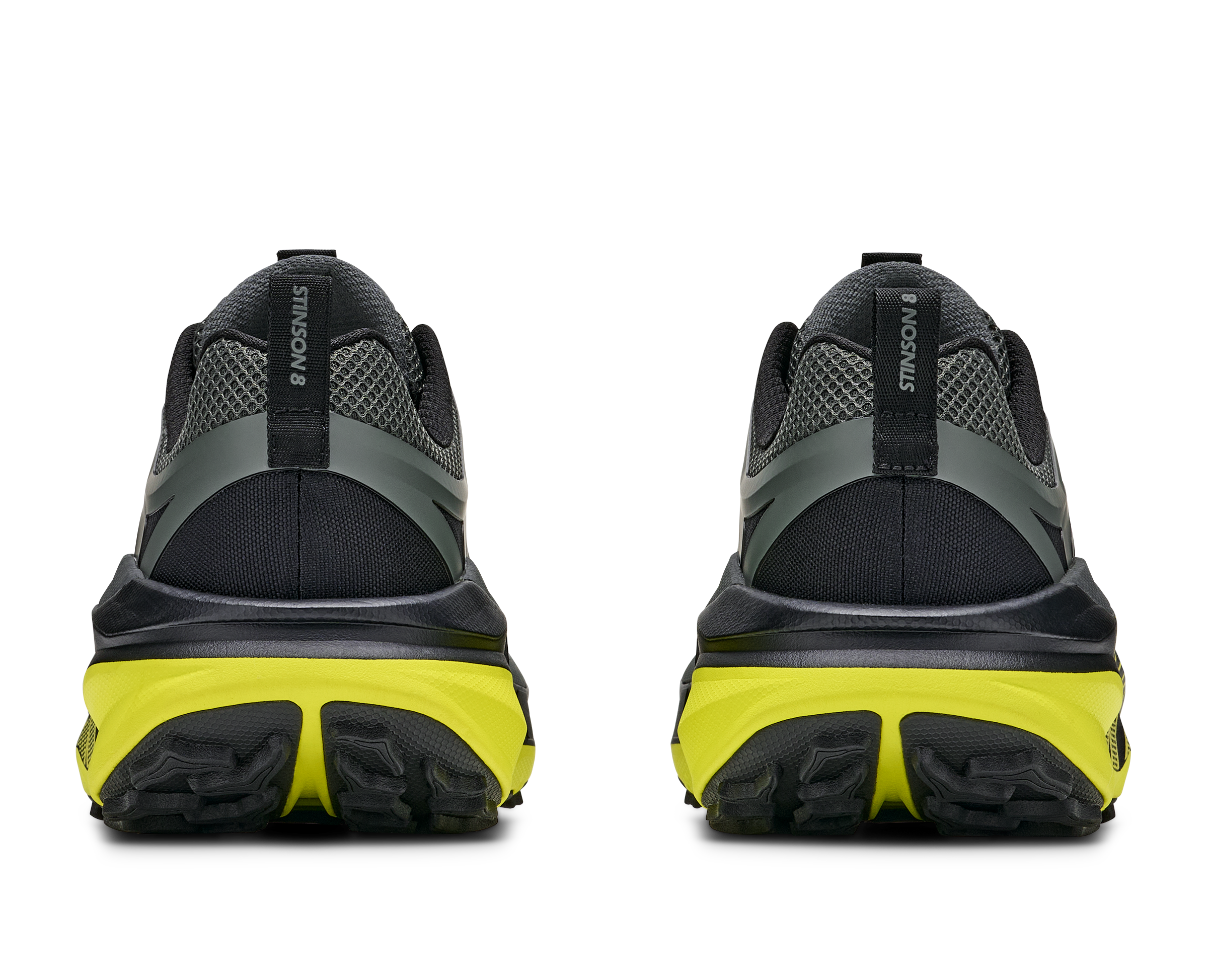 Men's Stinson 8 (BHK - Black/Hoka Citrus)