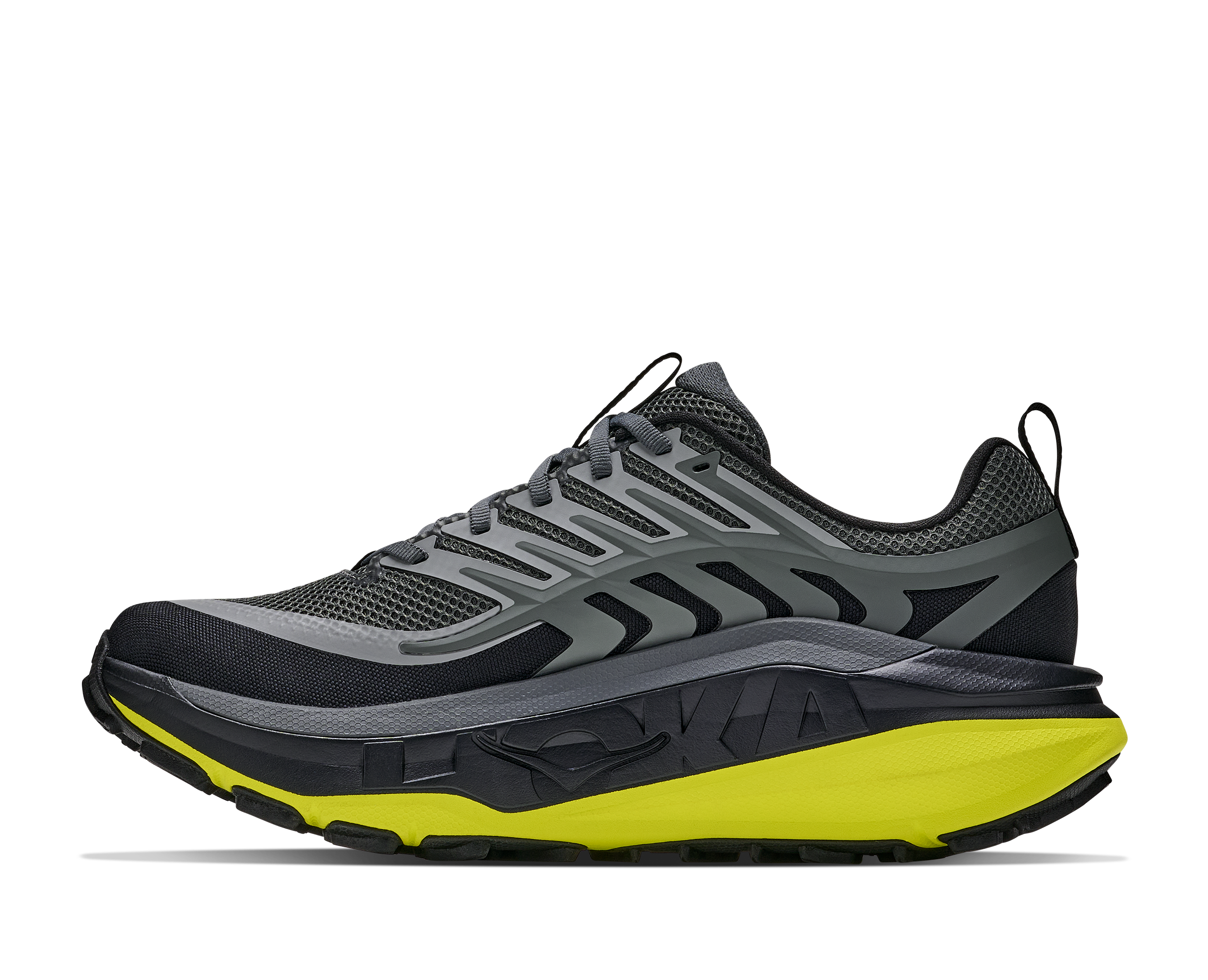 Men's Stinson 8 (BHK - Black/Hoka Citrus)