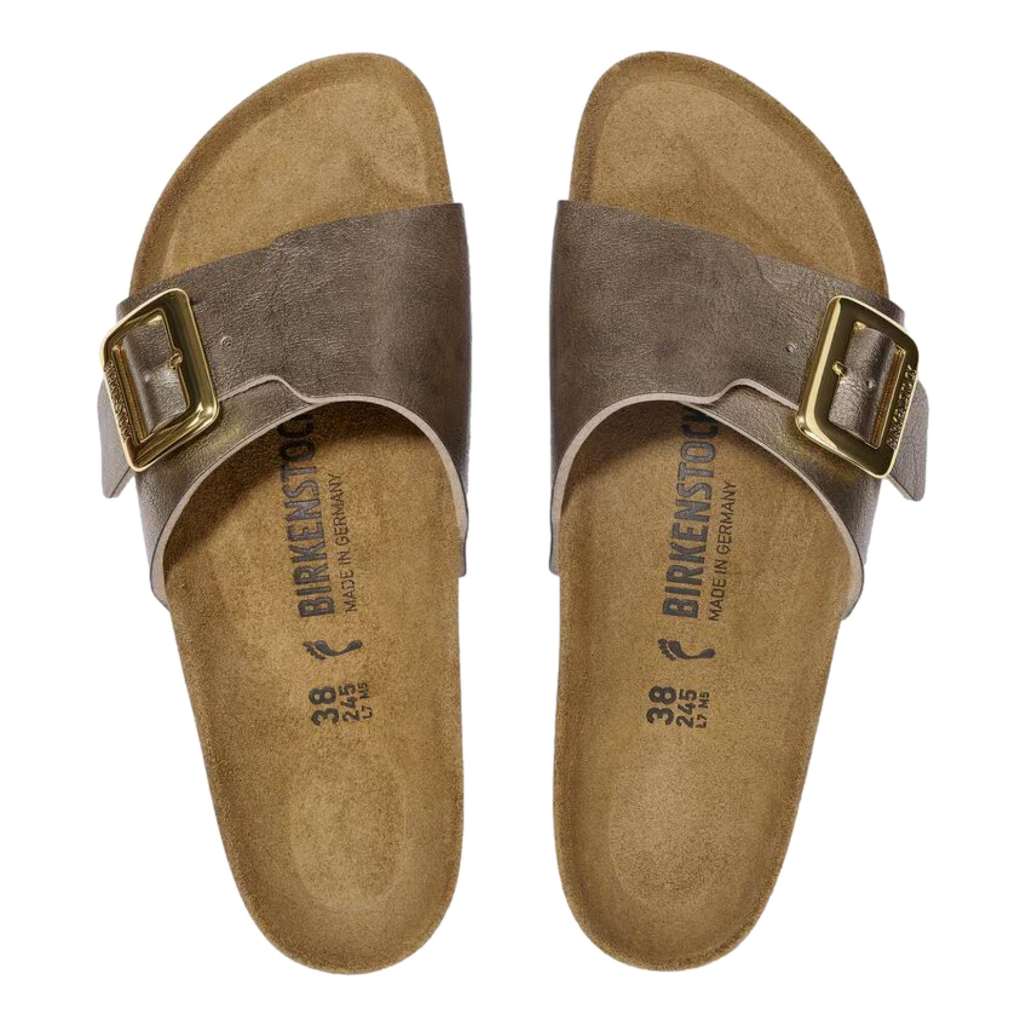 Women's Birkenstock Catalina Cushion Buckle Graceful Taupe 1029416