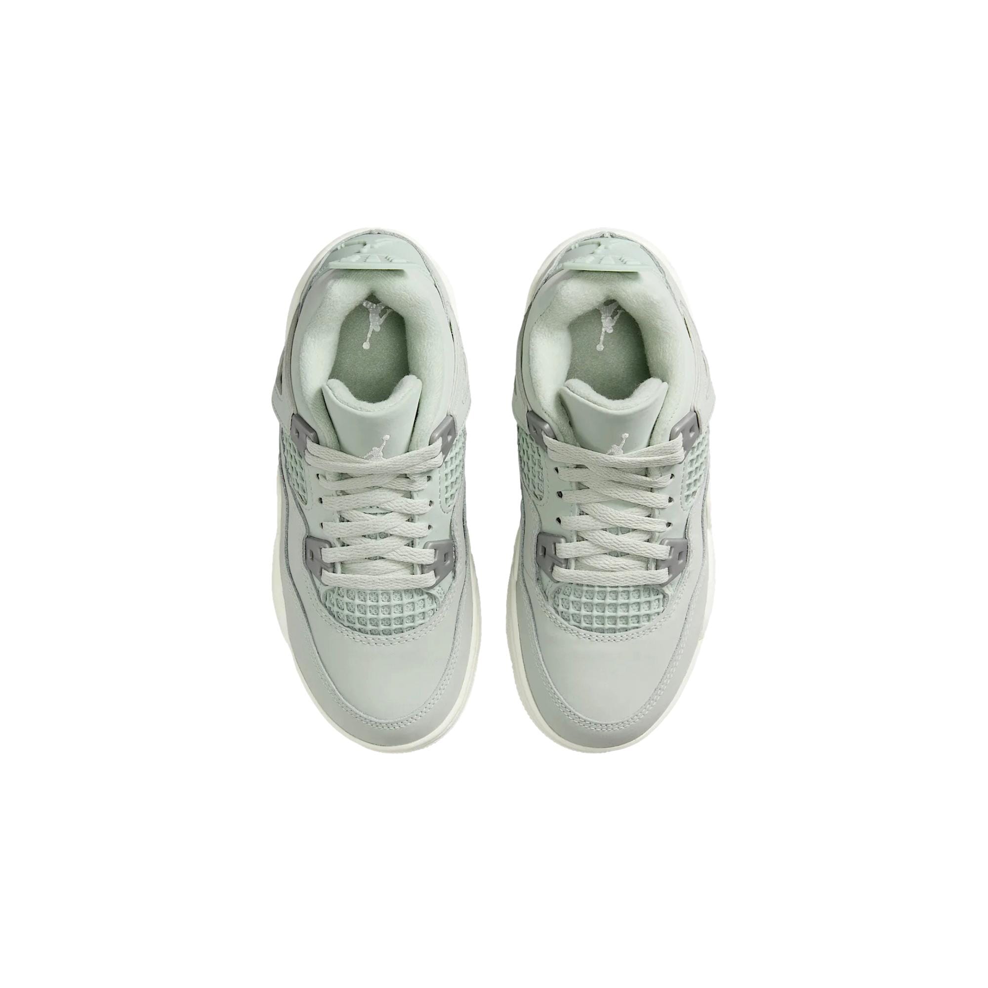 Pre-School Nike Jordan 4 Retro Seafoam/Sail-Metallic Silver HV4385-003