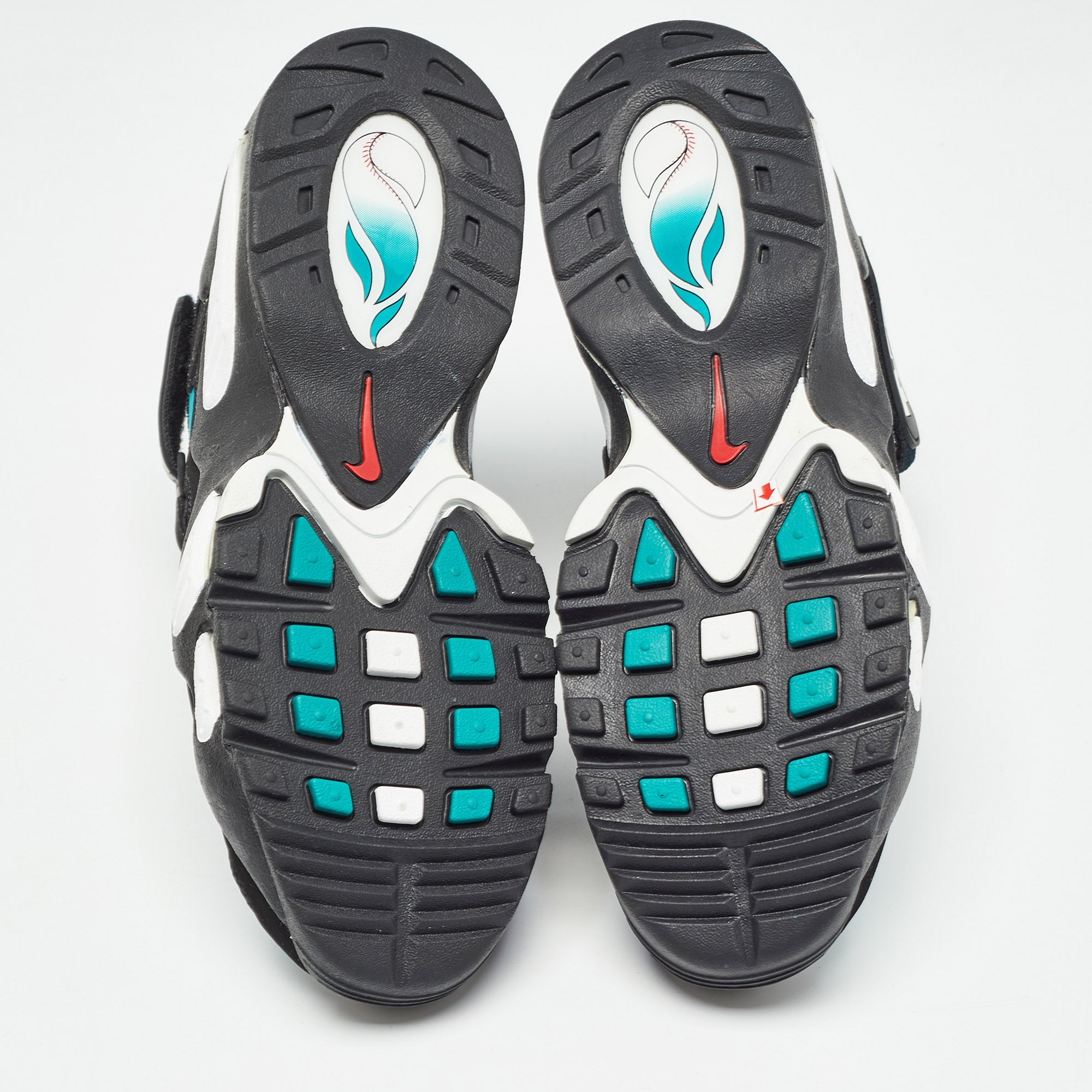 Nike Air Black/green Nubuck Griffey Max 1 Sneakers