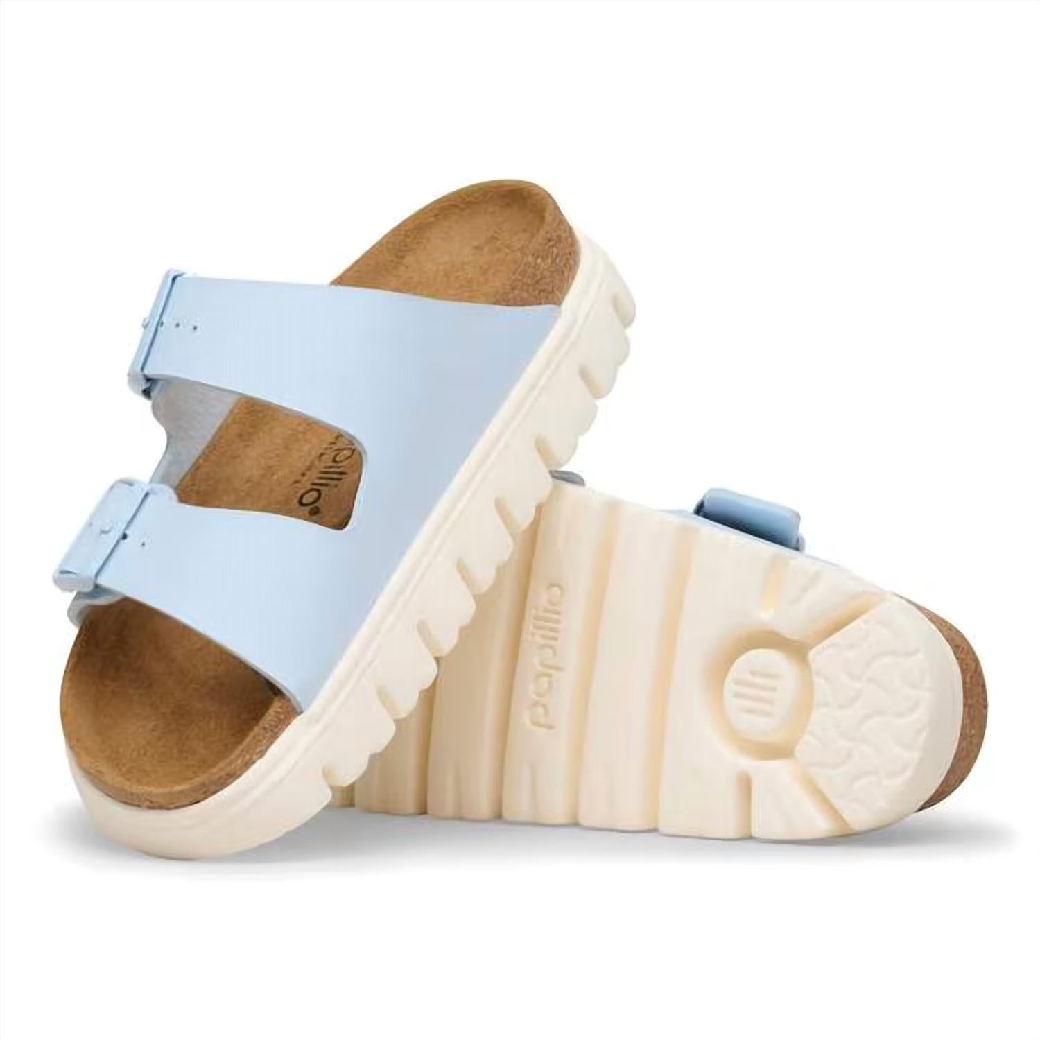 Women's Arizona Chunky Sandals In Baby Blue