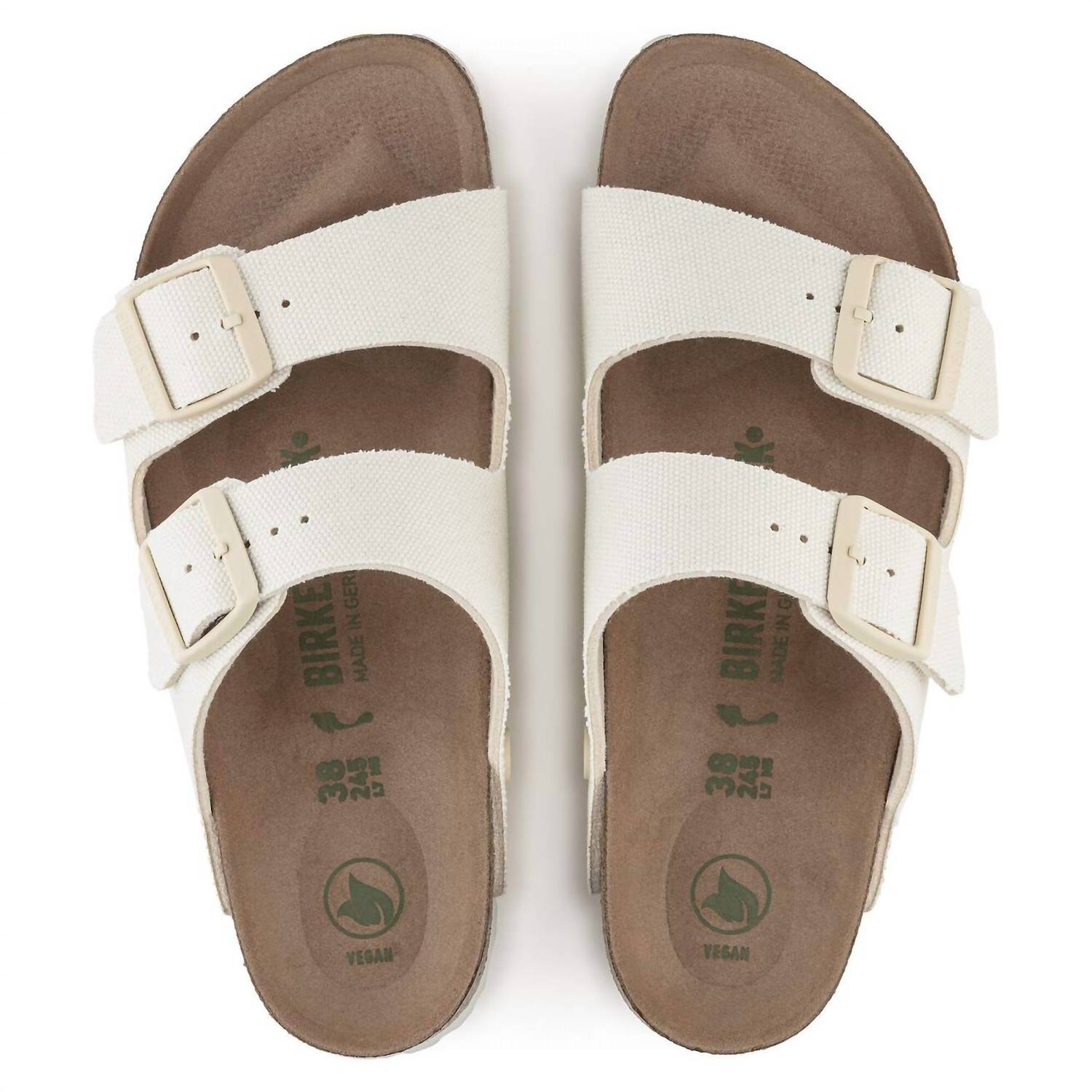 Women's Arizona Vegan Sandal In Eggshell