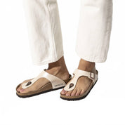 Women's Gizeh Sandal In Graceful Pearl White