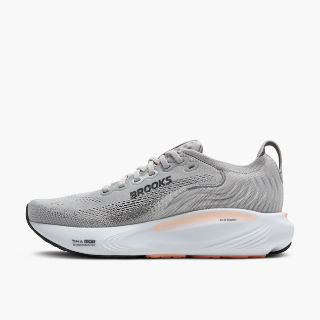 Women's Adrenaline GTS 25 NARROW (032 - Grey/Blackened Pearl/Coral)