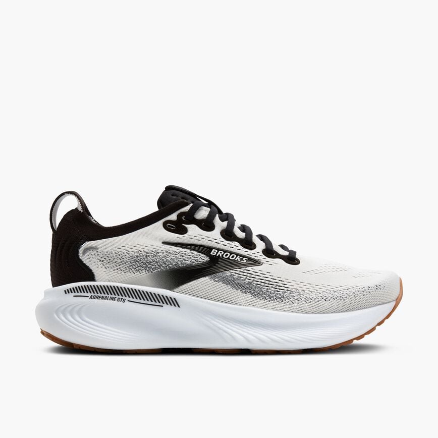 Women's Adrenaline GTS 25 WIDE (189- White/Black/White)