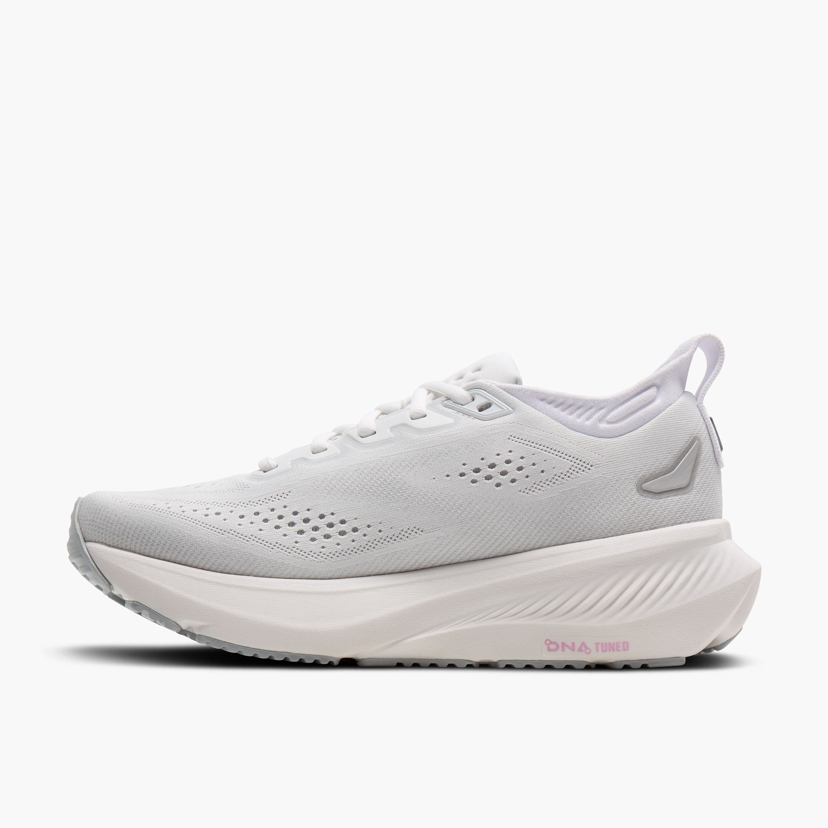 Women's Glycerin 23 WIDE (133- White/Harbor Mist/ Metallic)