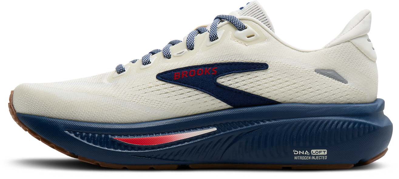 Women's Ghost 18 "Stars and Strides" (231 - Coconut/Red/Blue)