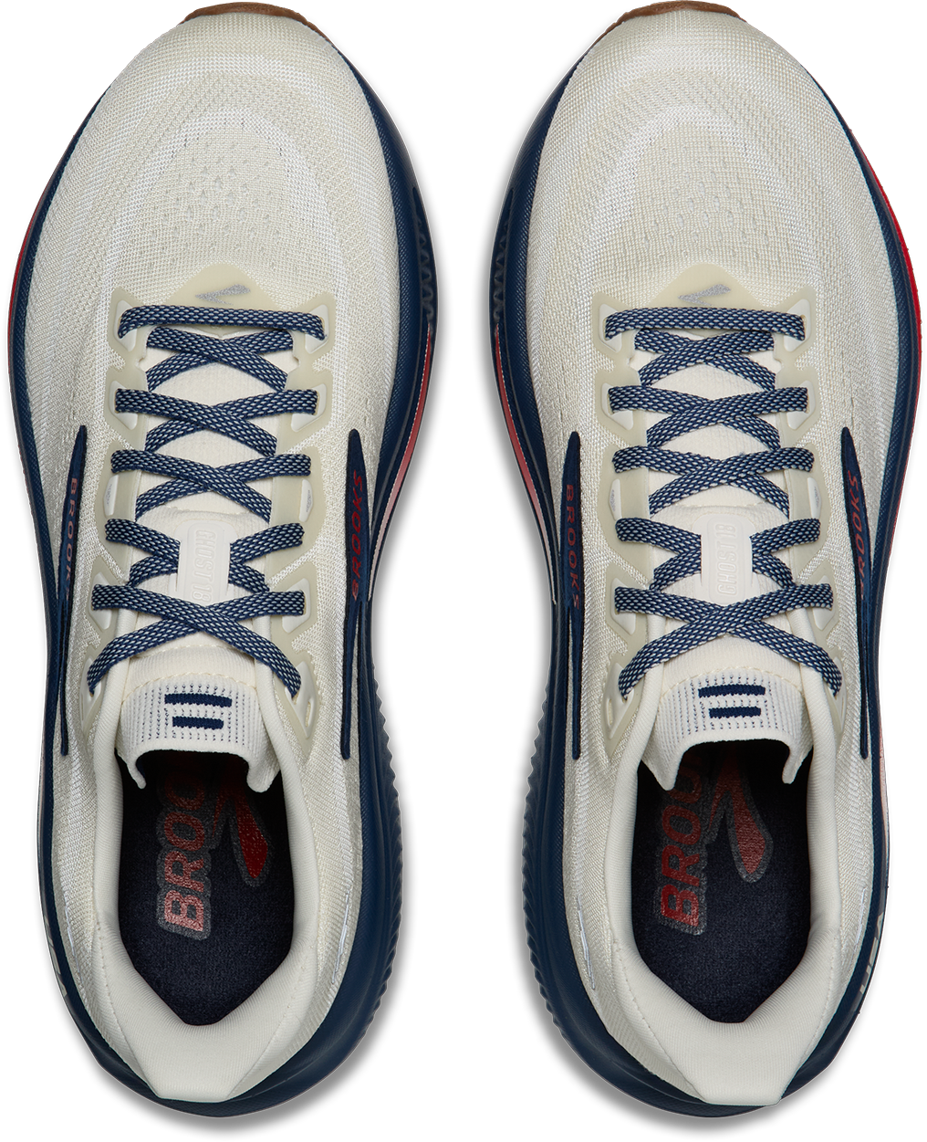 Women's Ghost 18 "Stars and Strides" (231 - Coconut/Red/Blue)