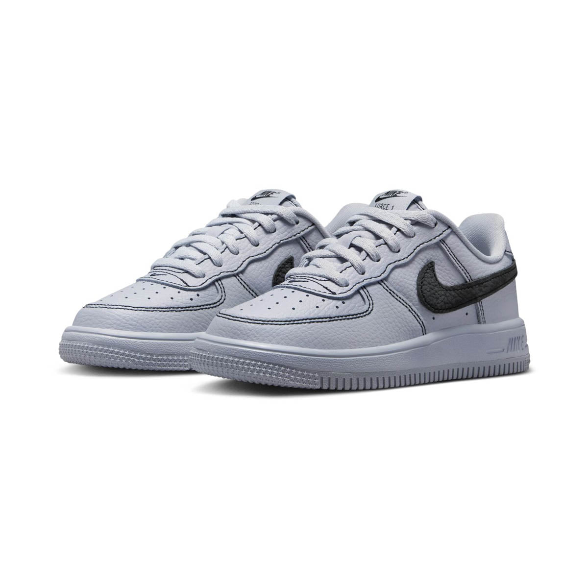 Pre School Nike Force 1 Low Lv8 3_Wolf Grey/Black