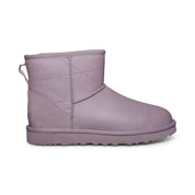 UGG Classic Mini Pearlized Pale Smoke Boots - Women's