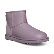 UGG Classic Mini Pearlized Pale Smoke Boots - Women's