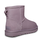 UGG Classic Mini Pearlized Pale Smoke Boots - Women's