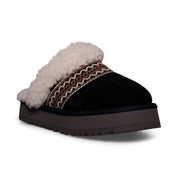 UGG Disquette Atherson Black Slippers - Women's