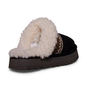 UGG Disquette Atherson Black Slippers - Women's