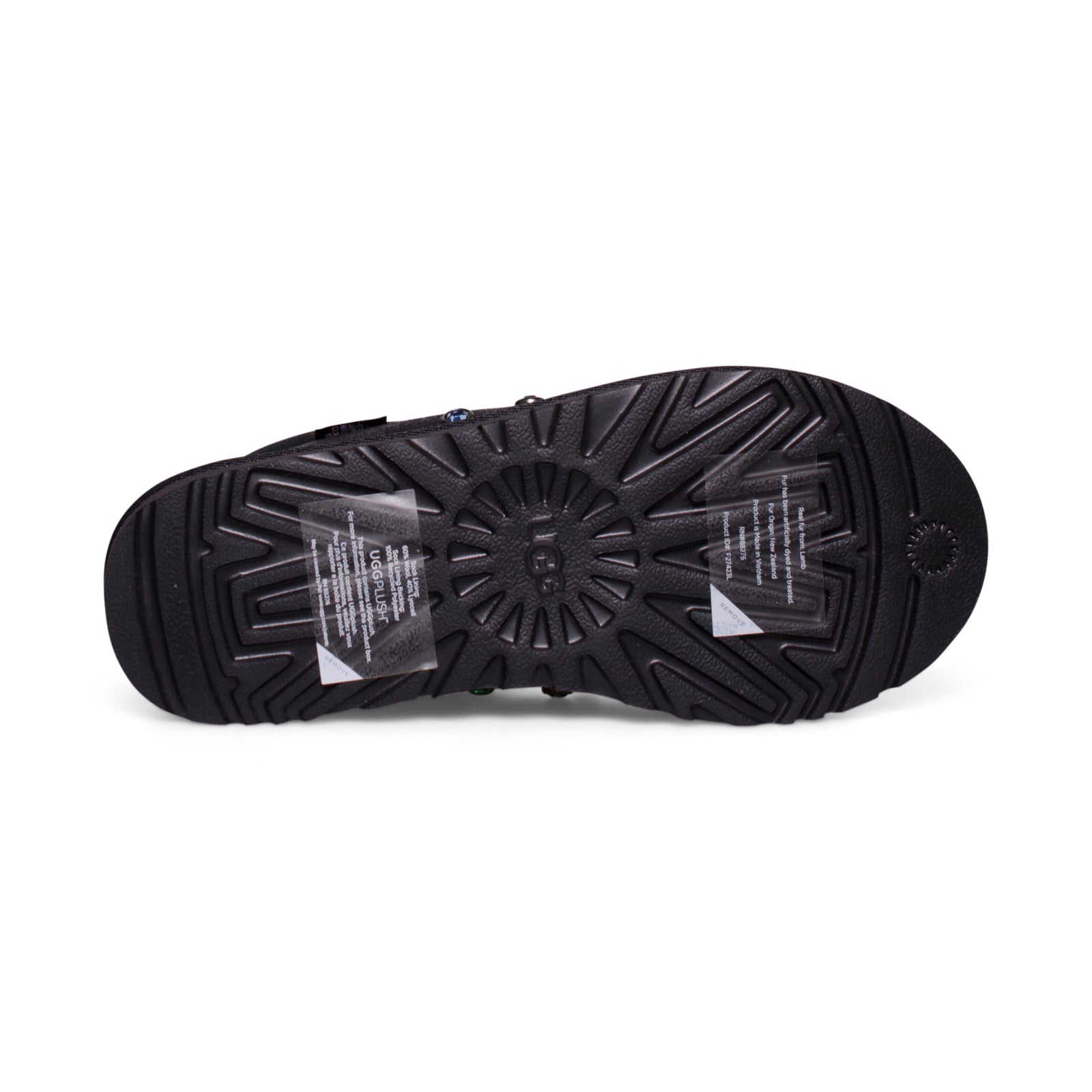 UGG x Gallery Department Tasman Black Slippers - All Gender