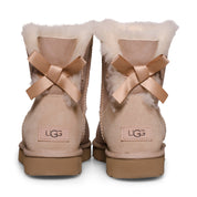 UGG Mini Bailey Bow II Sand Boots - Women's