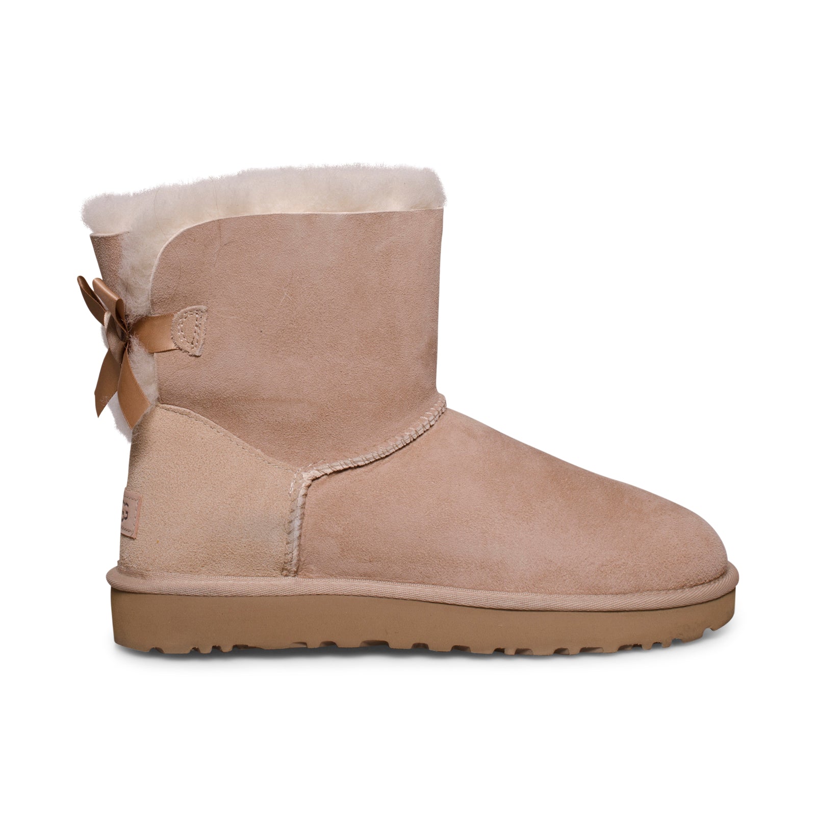 UGG Mini Bailey Bow II Sand Boots - Women's